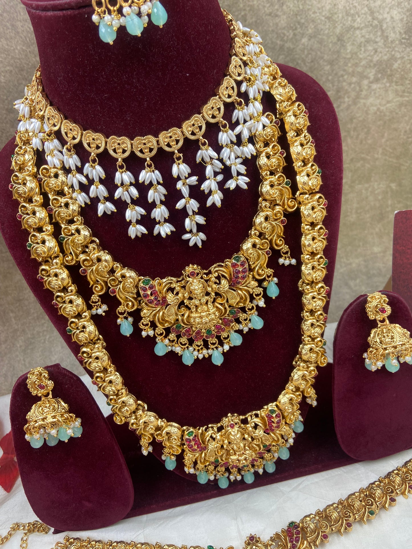 3d semi bridal jewellery Sb487
