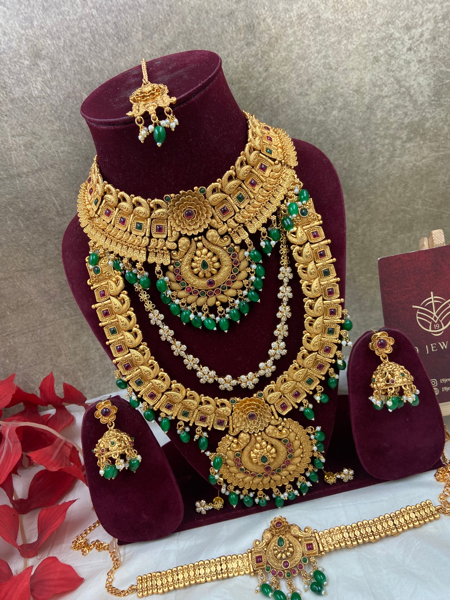 Non idol semi bridal jewellery Sb515