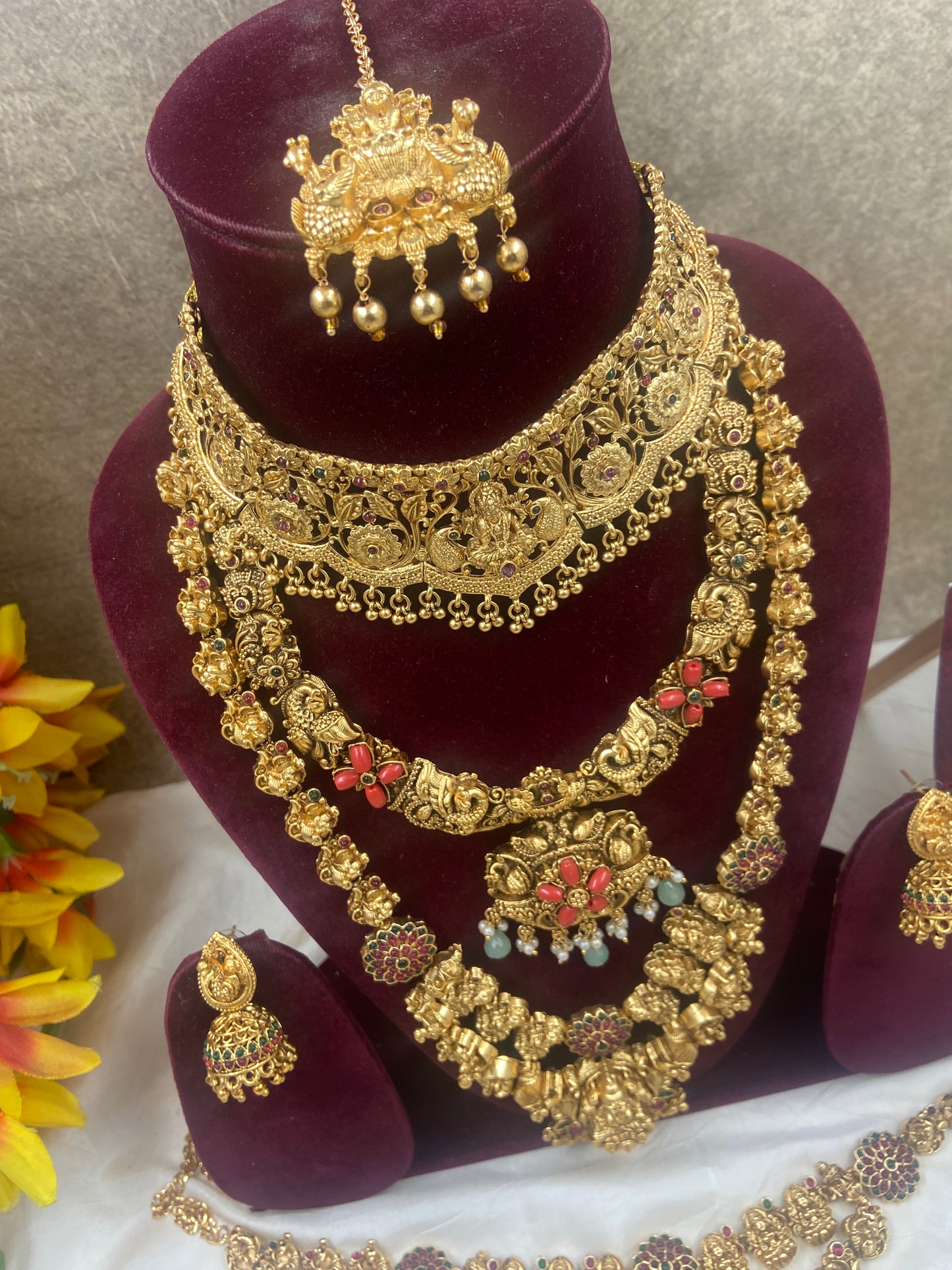Semi bridal jewellery Sb472