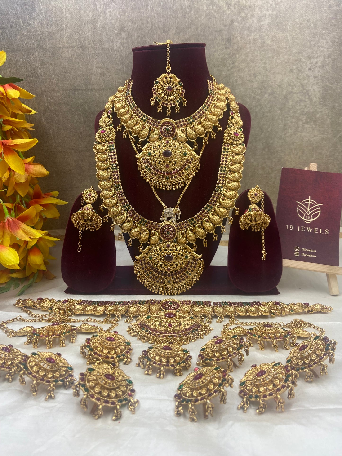 Mango full bridal jewellery Br157