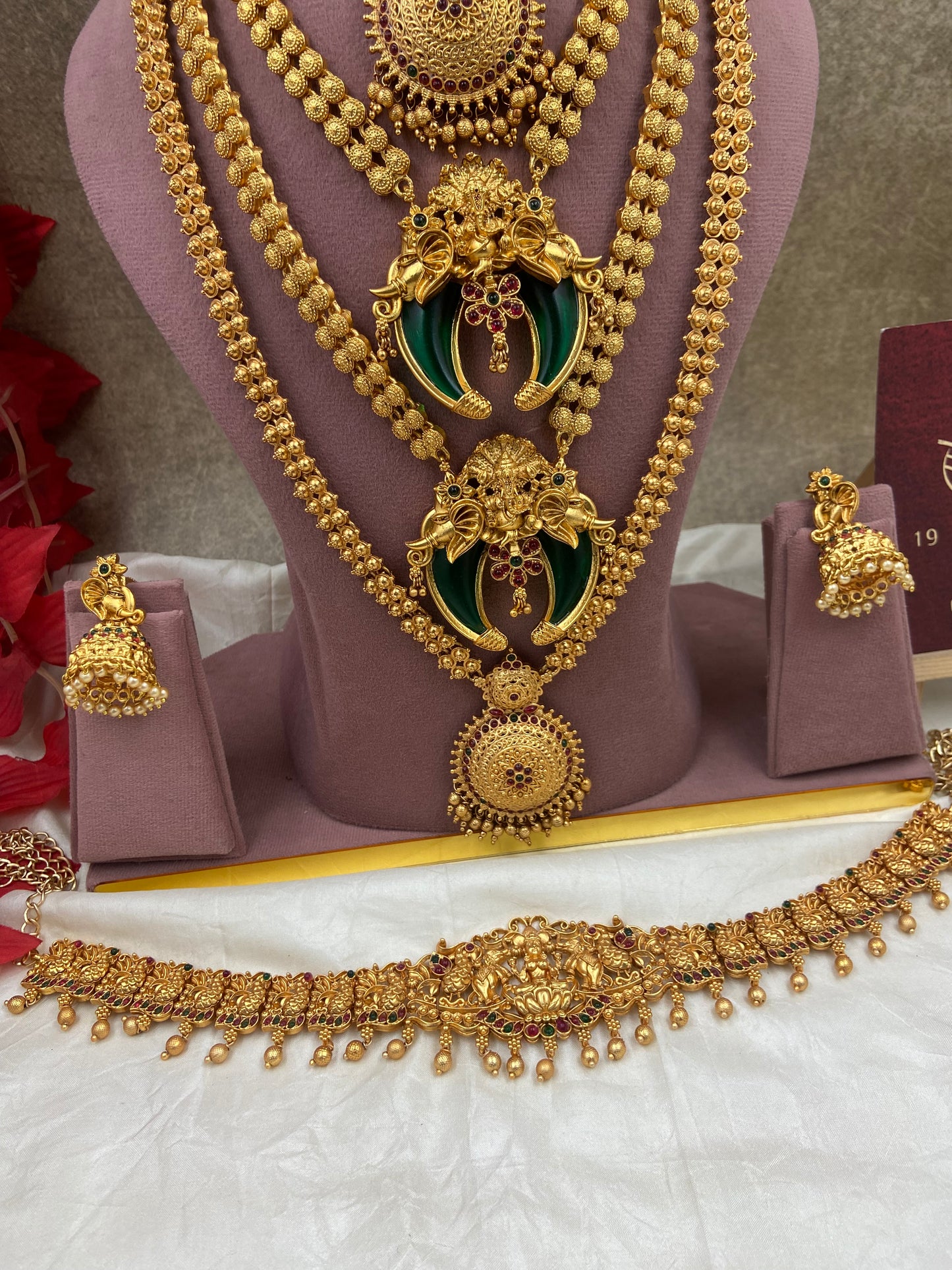 Semi bridal jewellery Sb516