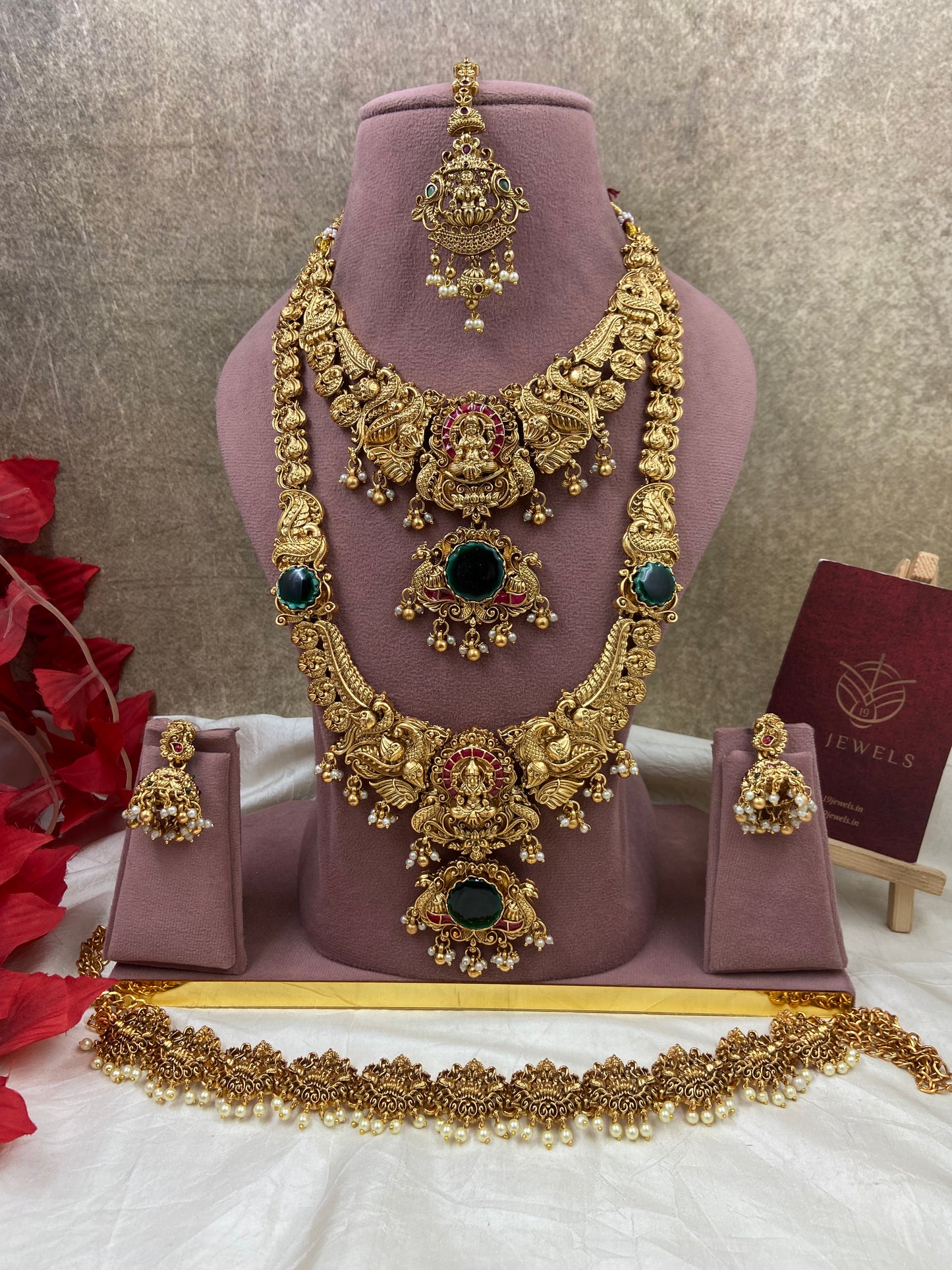 Semi bridal jewellery Sb566