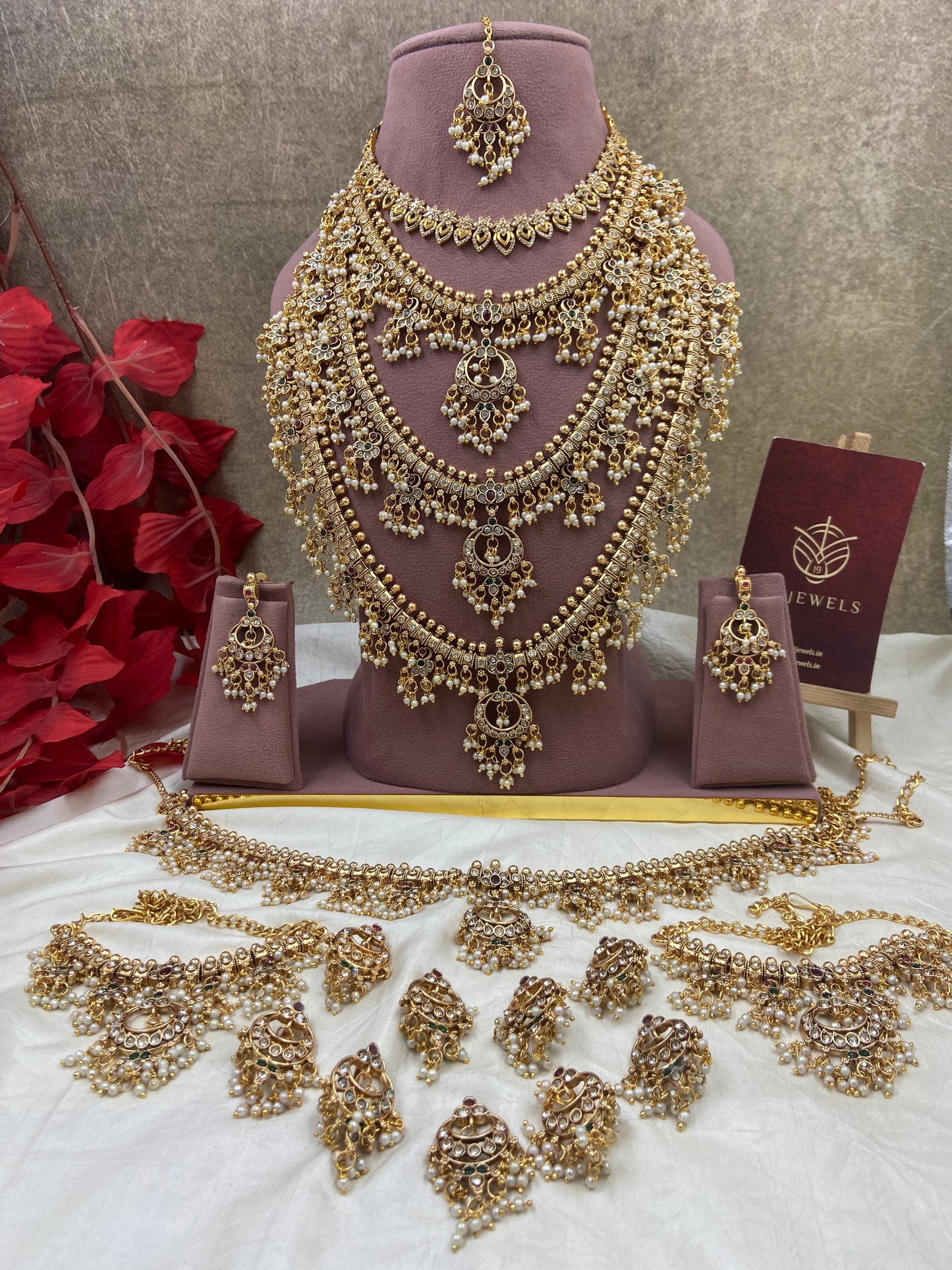 Gutapussalu full bridal jewellery Br192