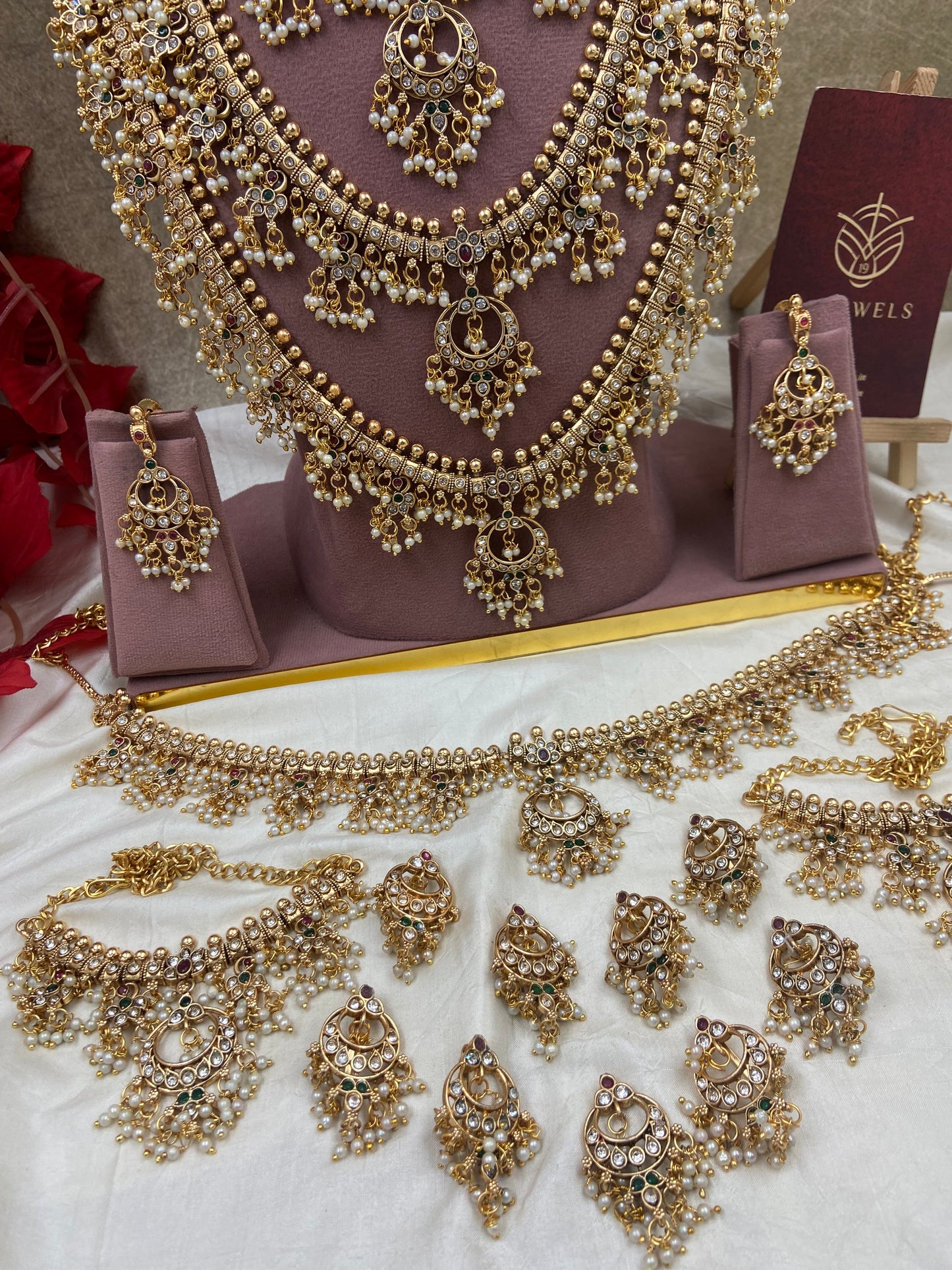 Gutapussalu full bridal jewellery Br192