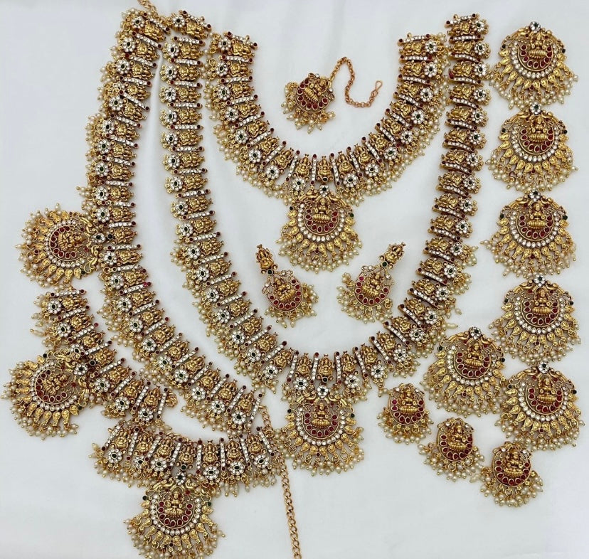 Lakshmi guttapusalu full bridal set br096