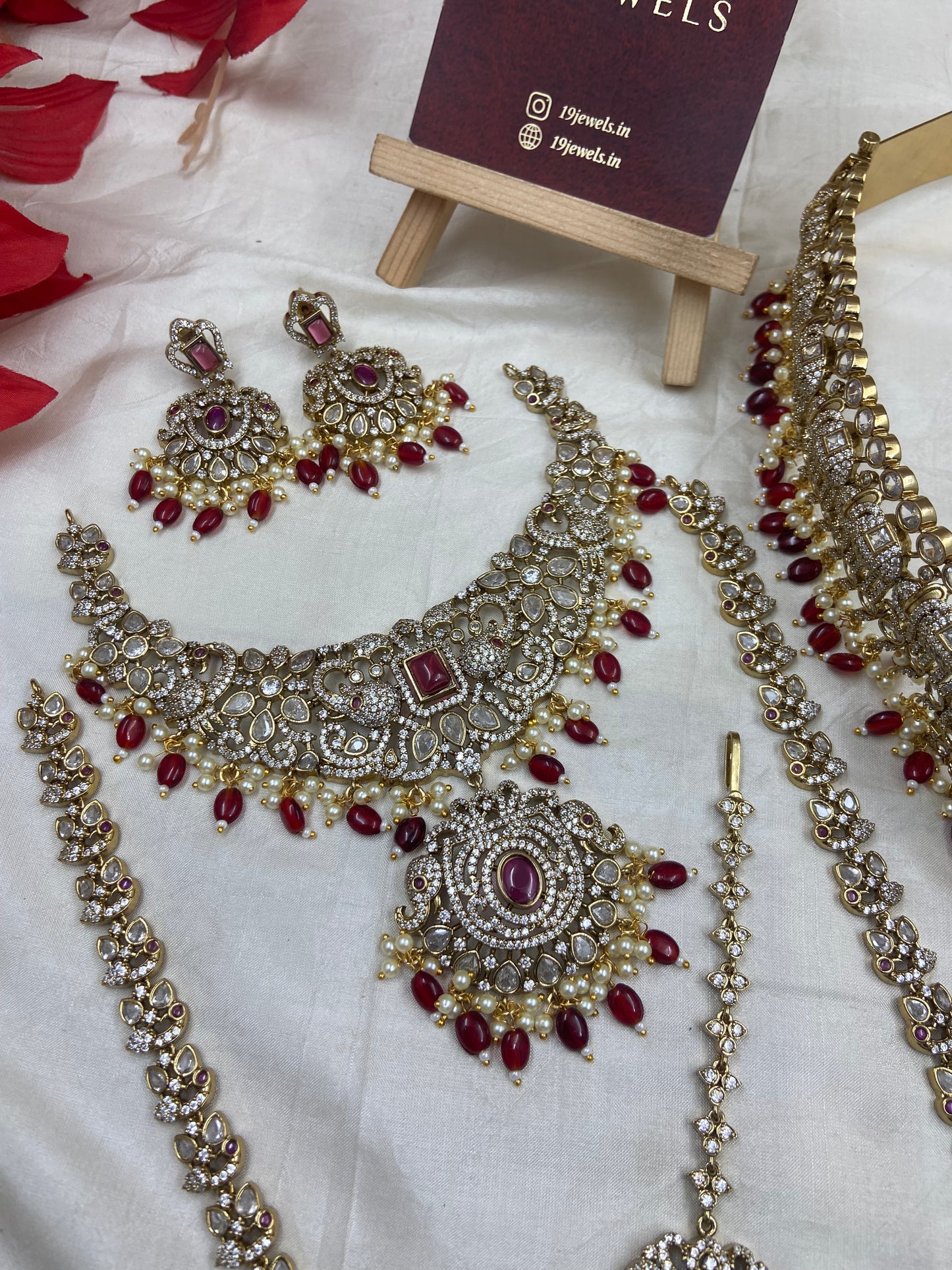 Premium quality Victoria semi bridal jewellery Sb517