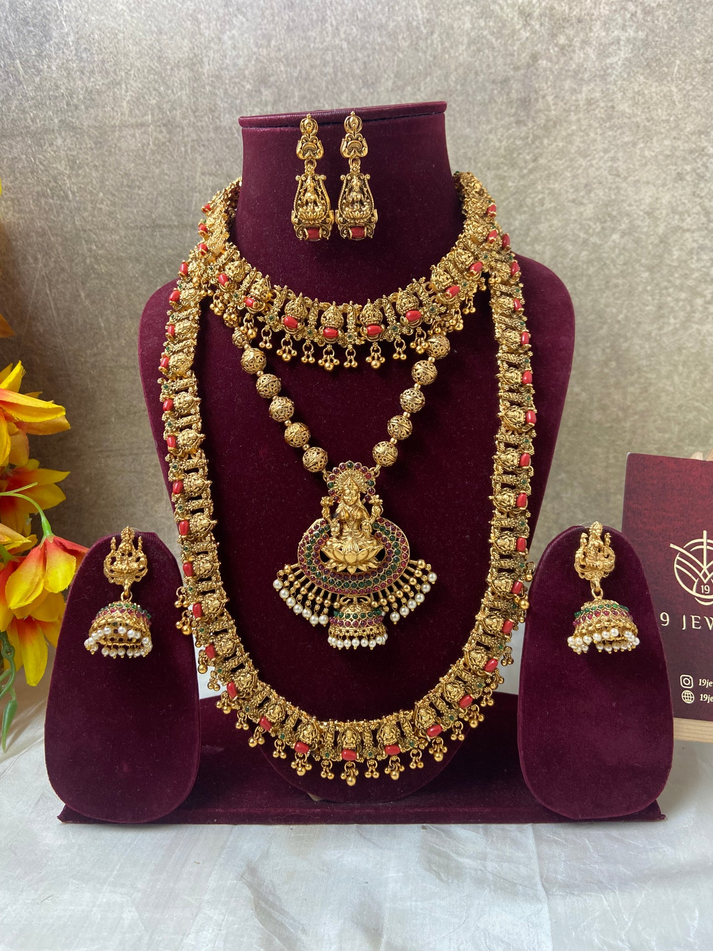 Lakshmi coral combo haram Sb451