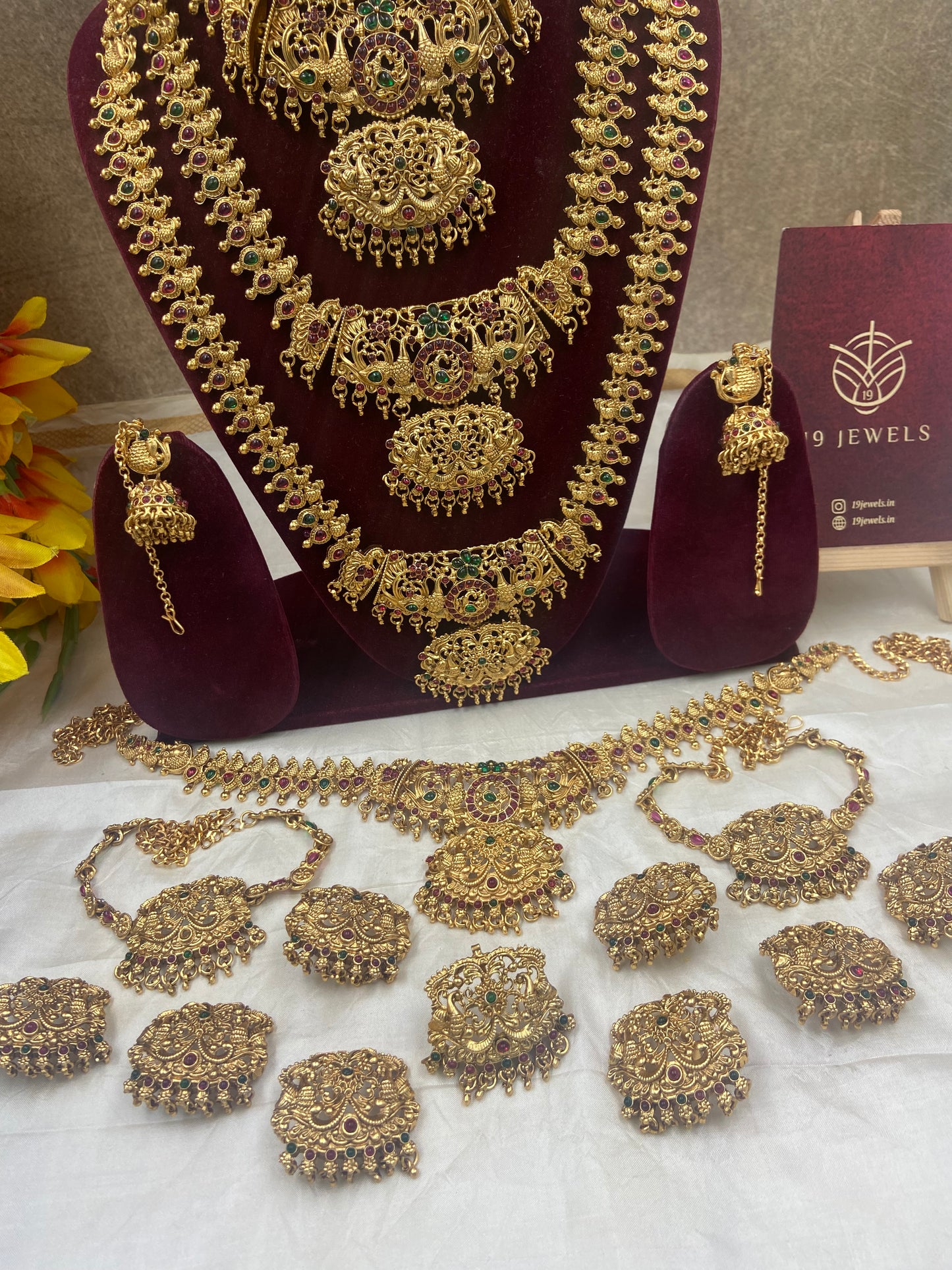 Non idol full bridal jewellery Br160