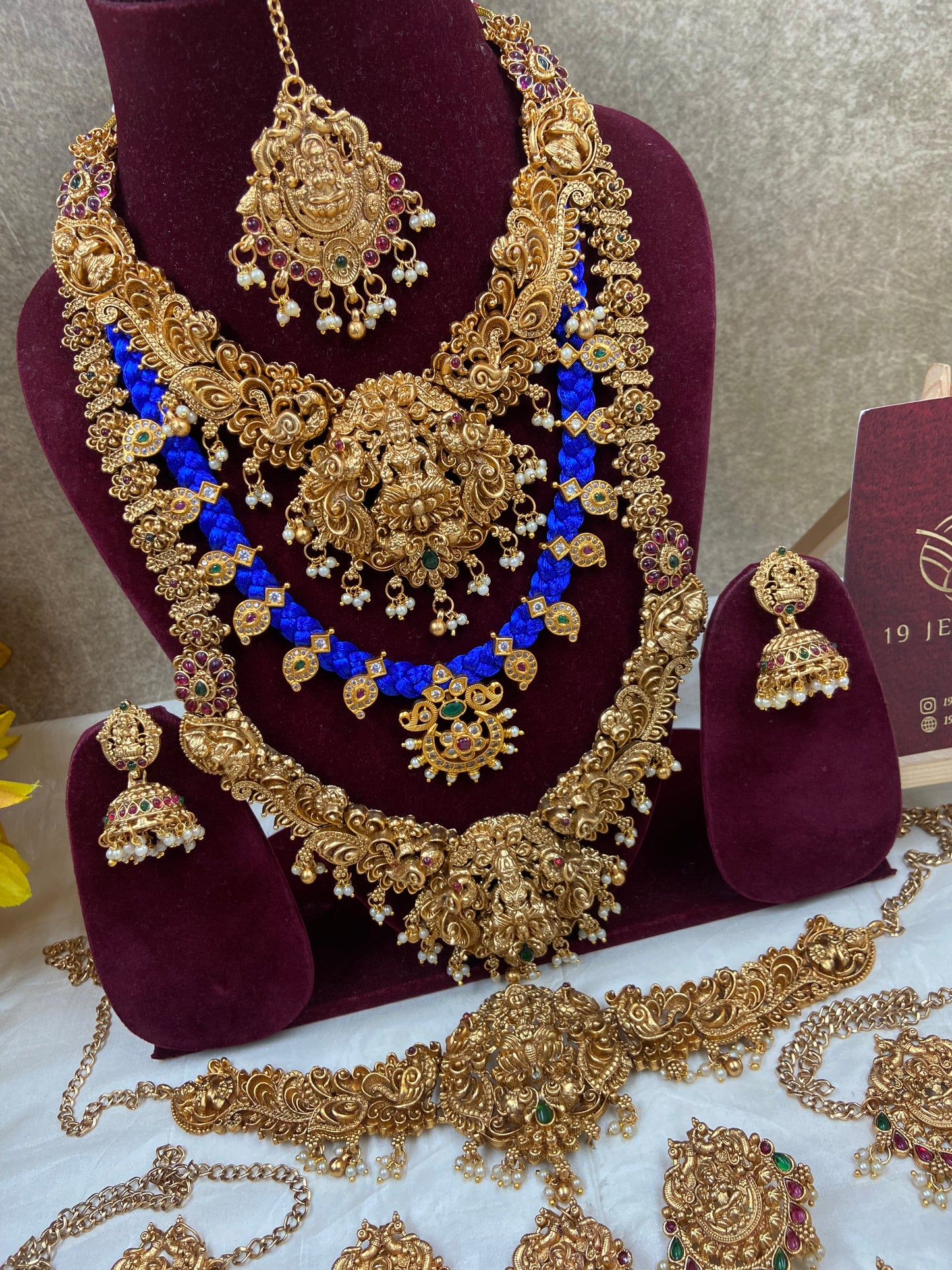 3d full bridal jewellery Br156