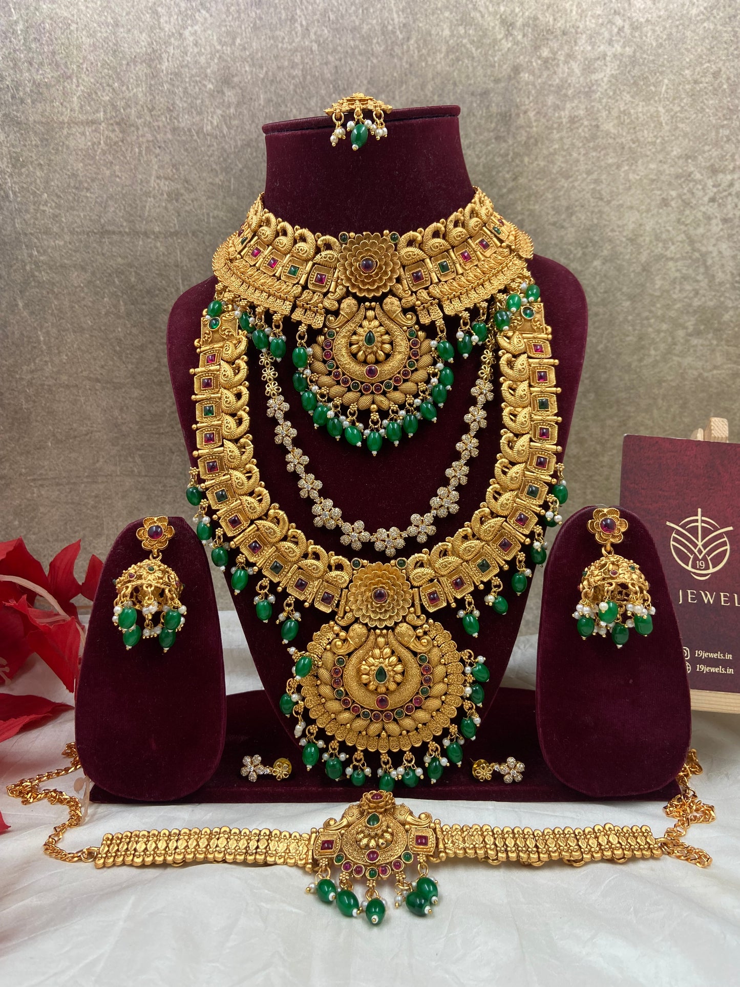 Non idol semi bridal jewellery Sb515