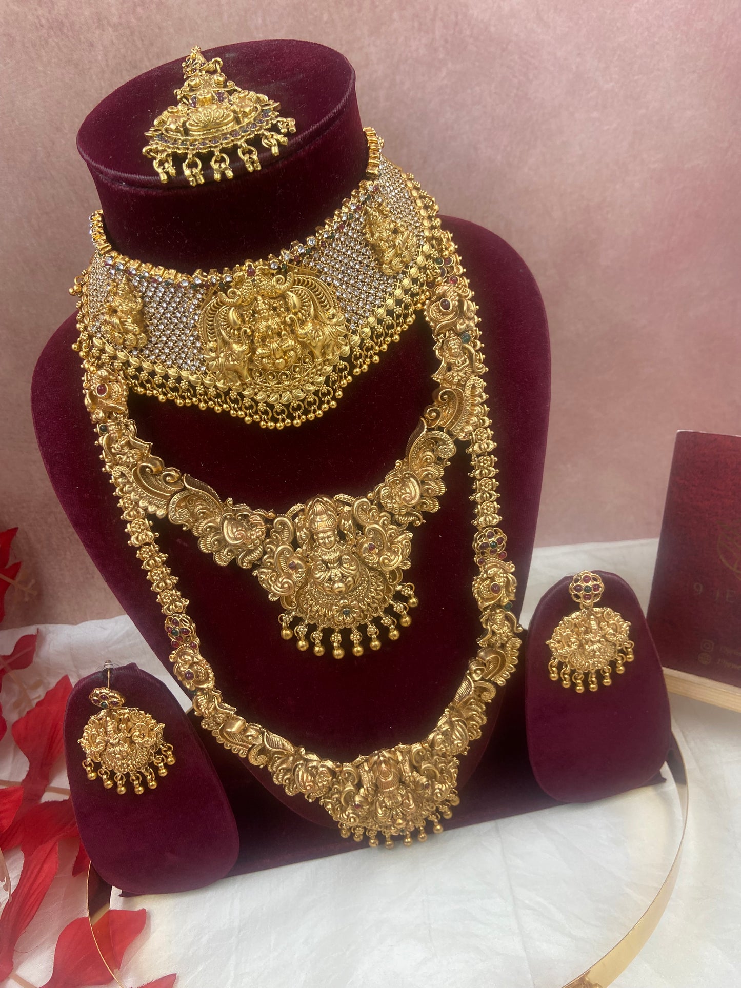 Nakshi semi bridal jewellery Sb600