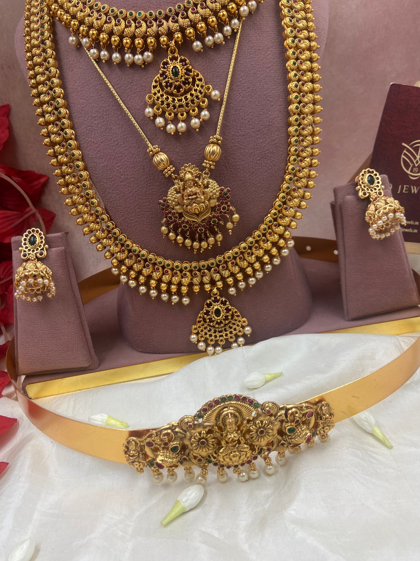 Semi bridal jewellery Sb580