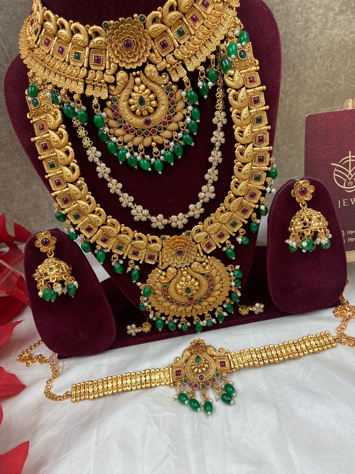 Non idol semi bridal jewellery Sb515