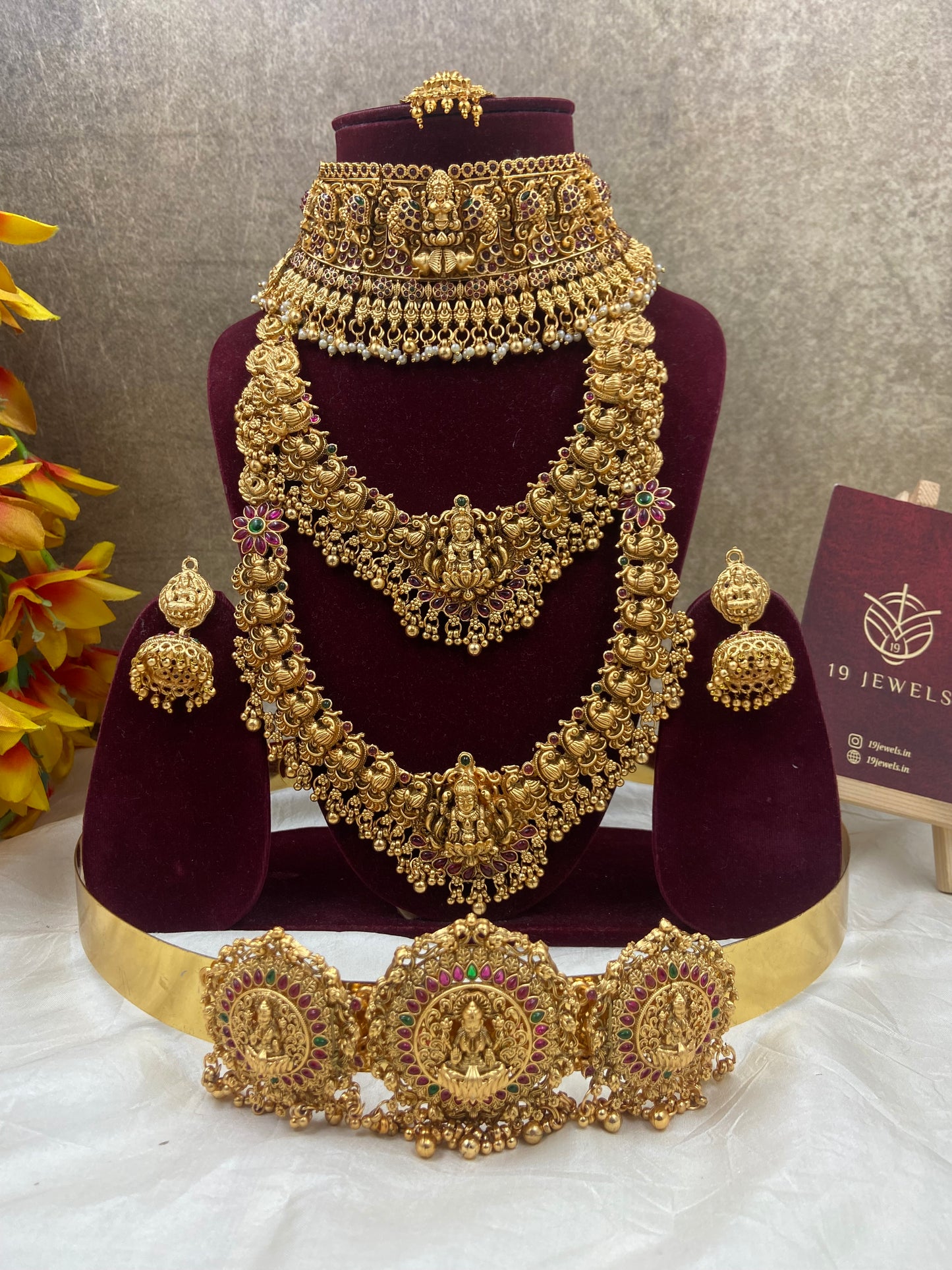 Grand 3d semi bridal jewellery Sb606