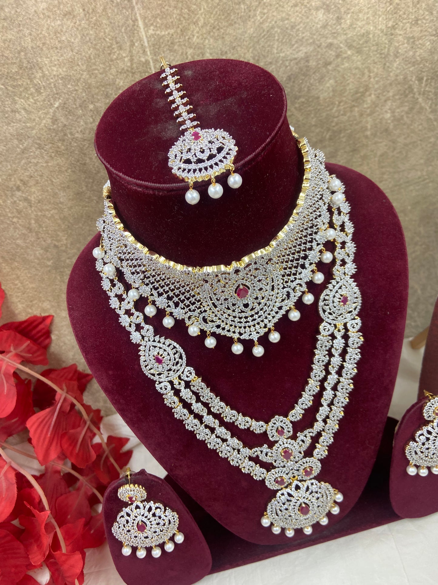 Rajputana ad jewellery set N1139