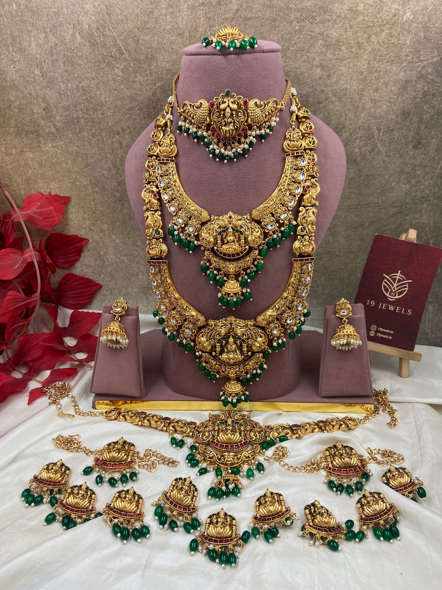 Lakshmi full bridal jewellery Br197