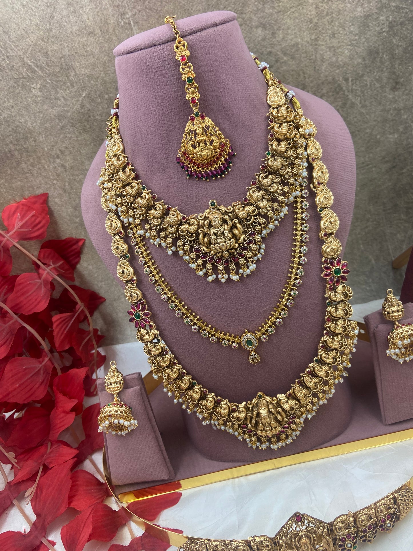 Semi bridal jewellery Sb541