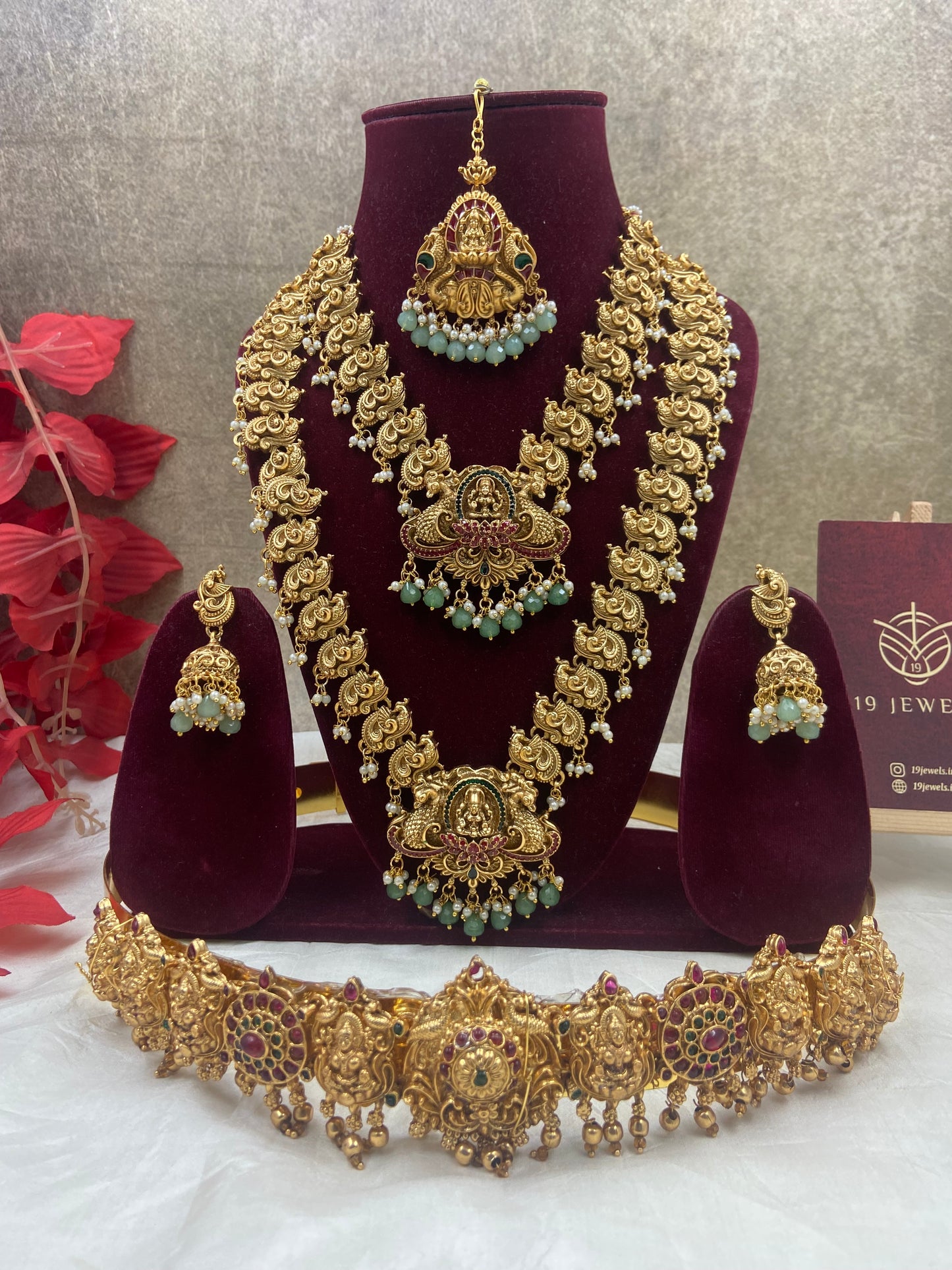 3d semi bridal jewellery Sb492