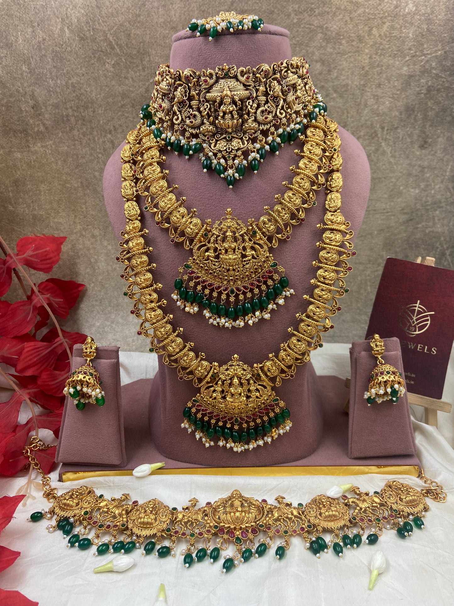 Semi bridal jewellery Sb555