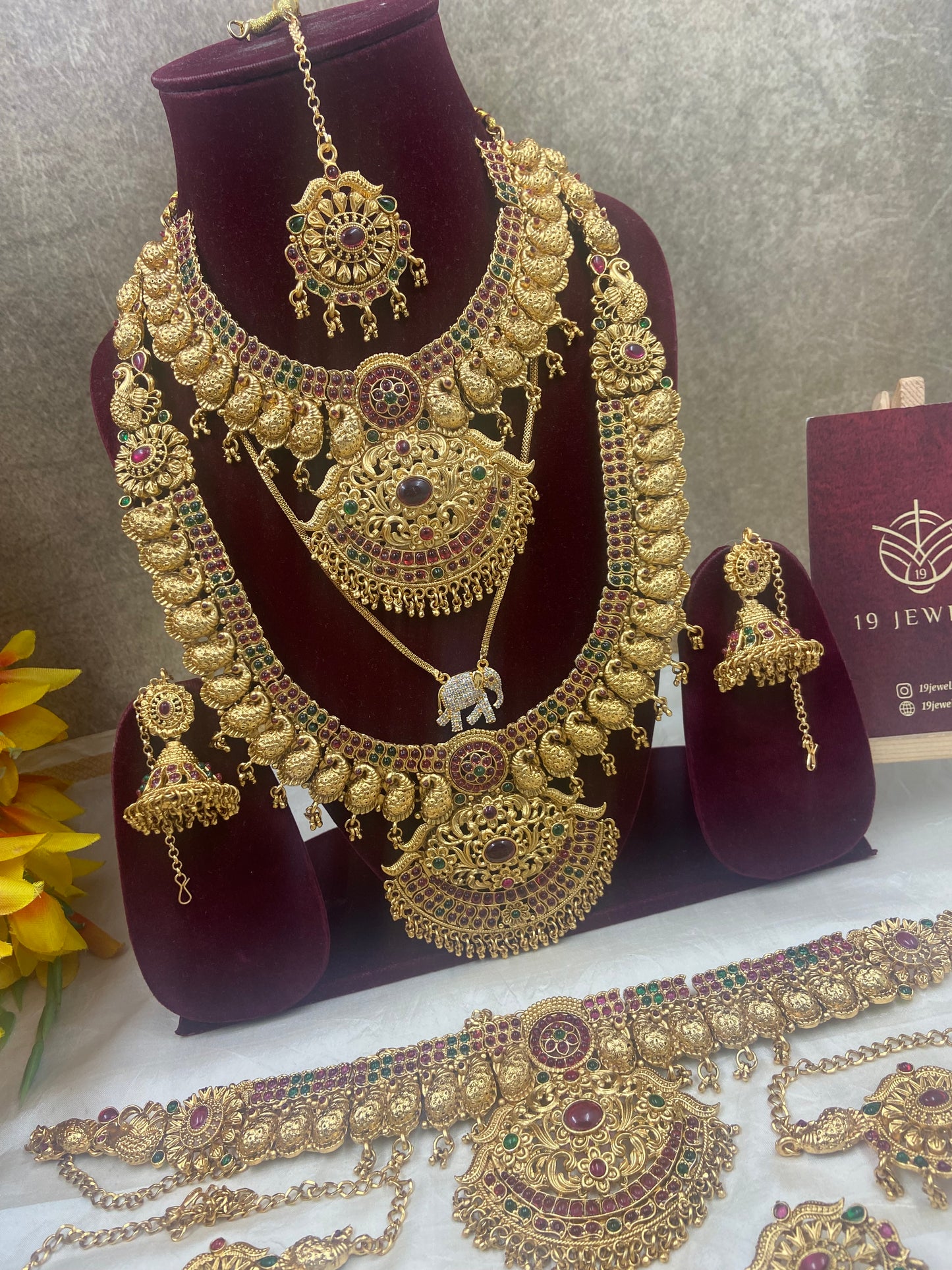 Mango full bridal jewellery Br157