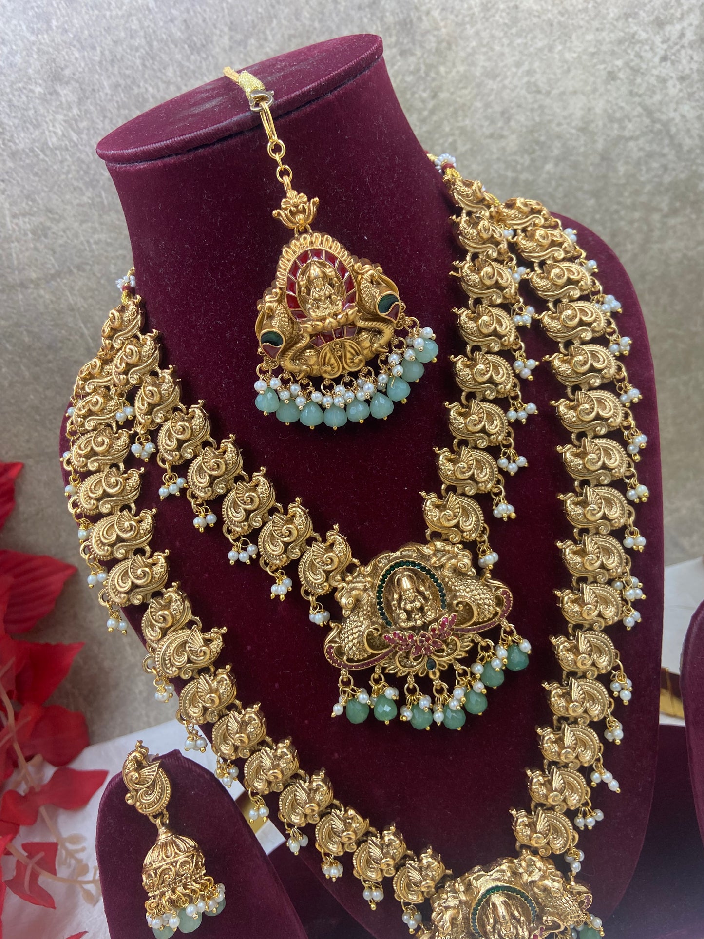 3d semi bridal jewellery Sb492