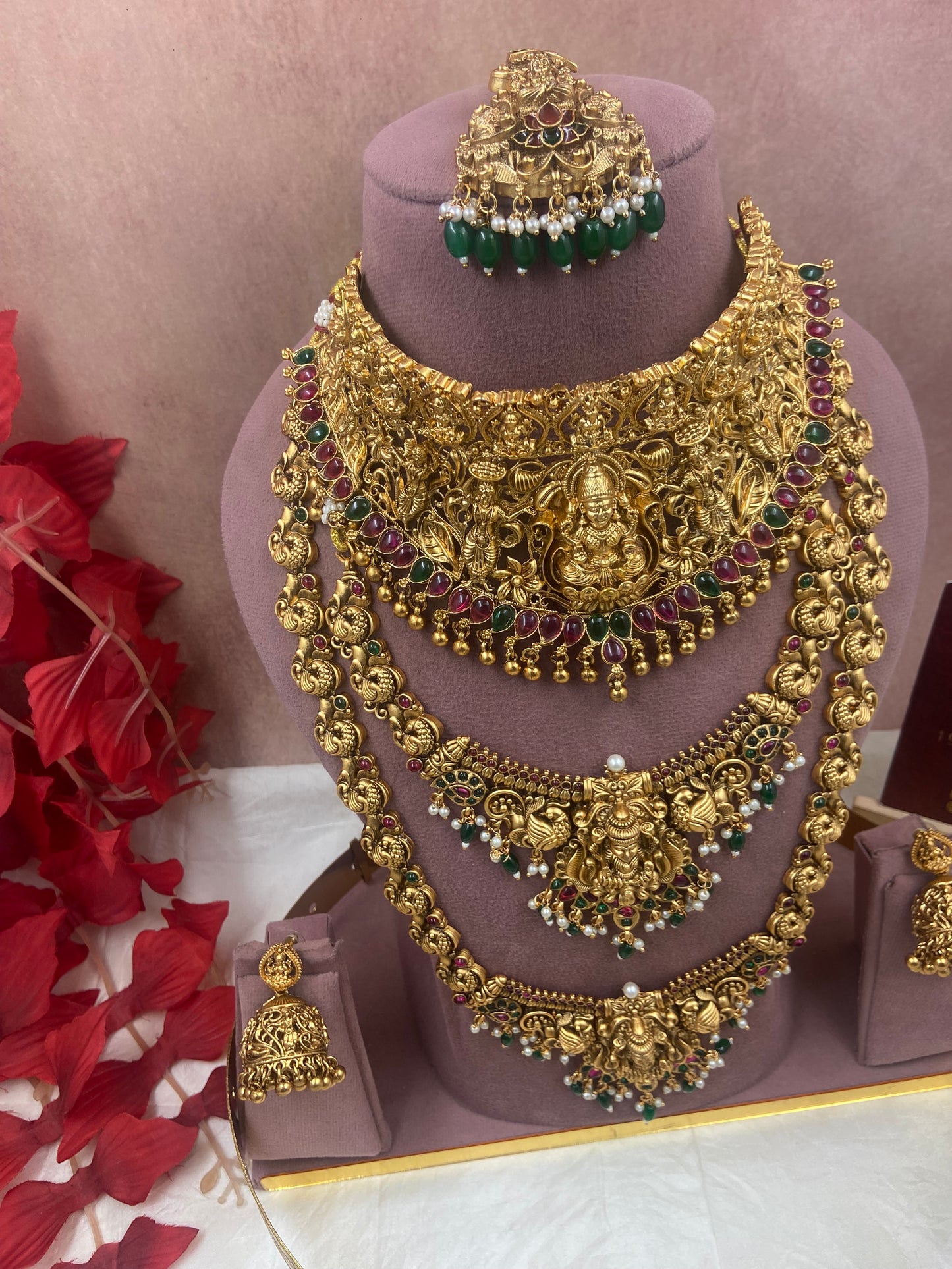 3d semi bridal jewellery Sb596
