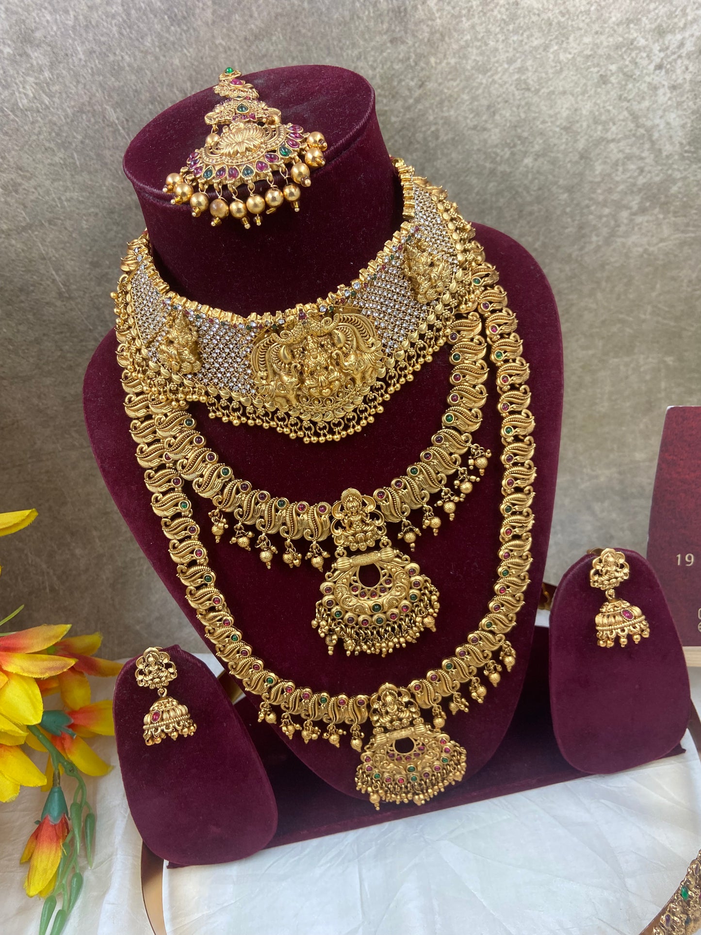 Semi bridal jewellery Sb480