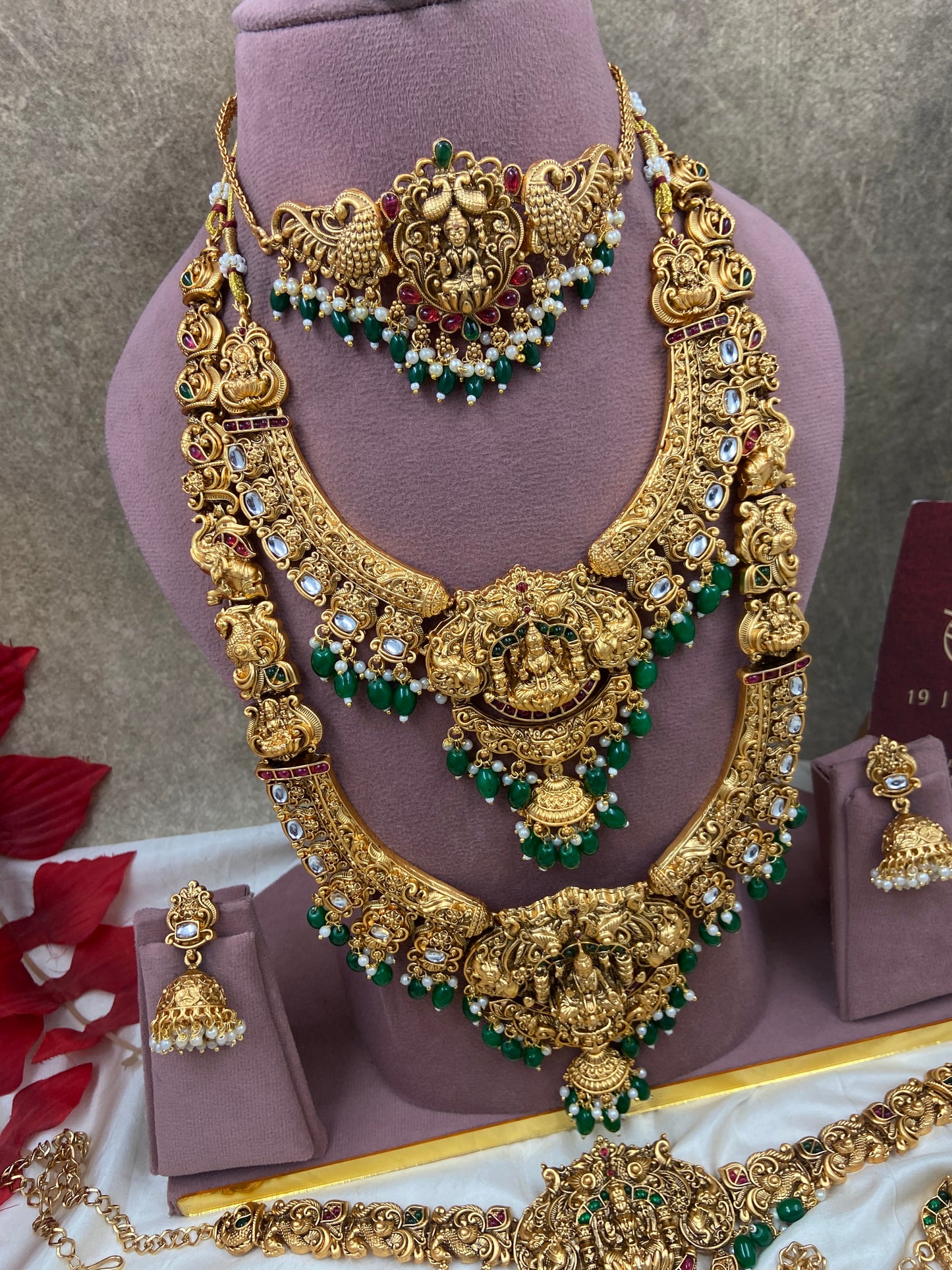 Lakshmi full bridal jewellery Br197