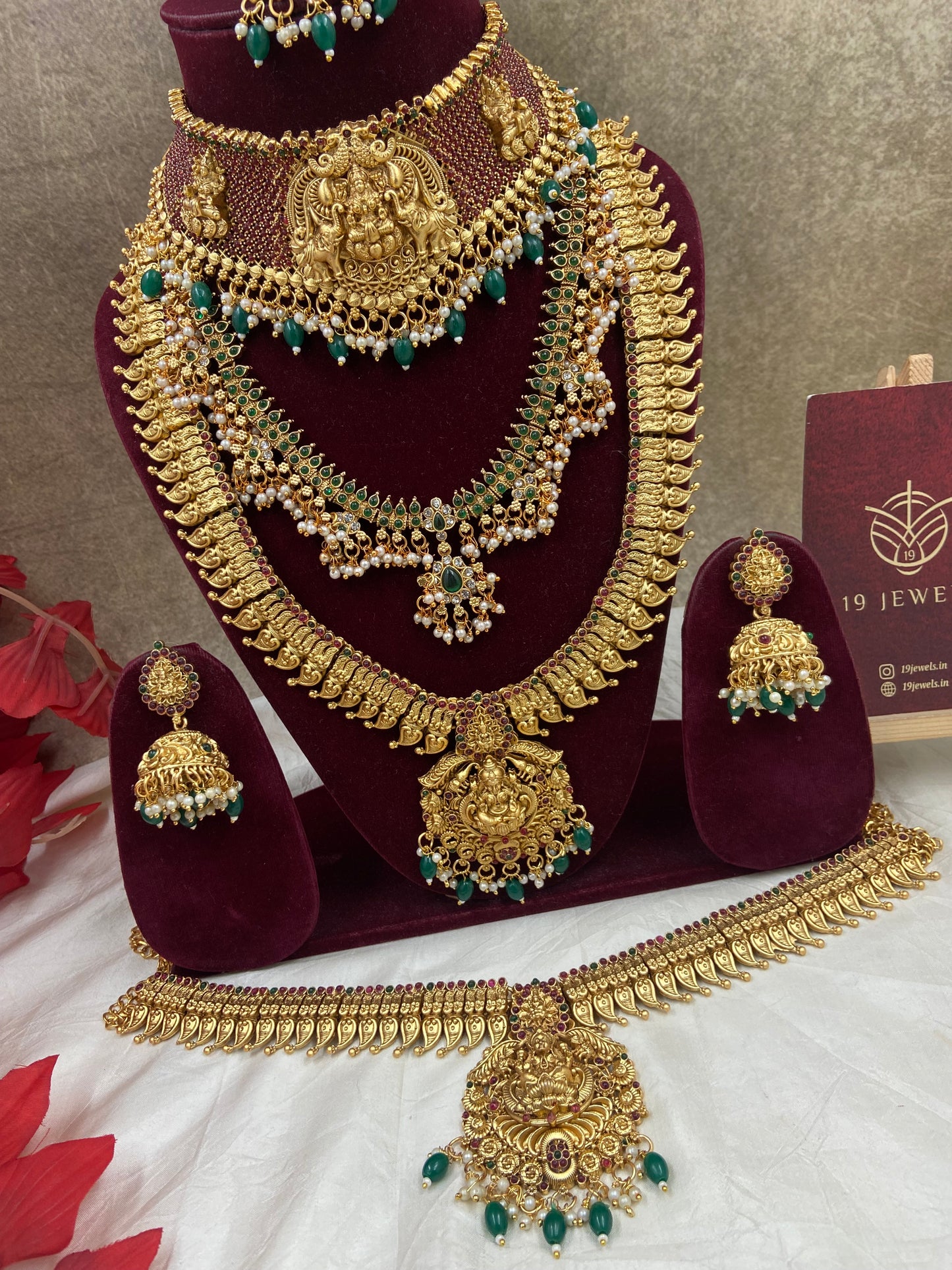 Semi bridal Jewellery Sb520