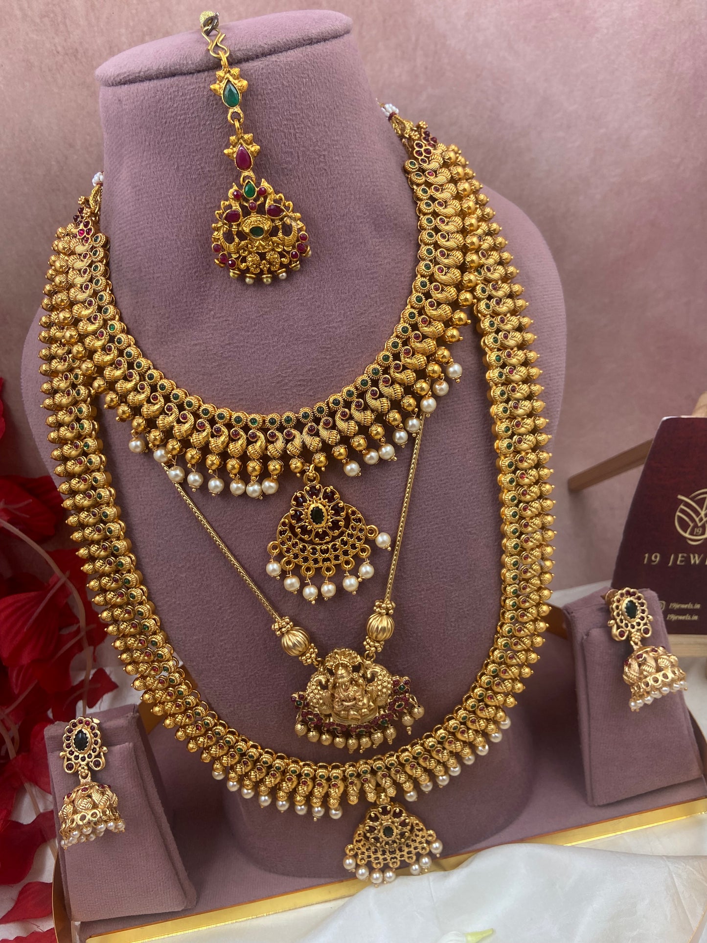 Semi bridal jewellery Sb580