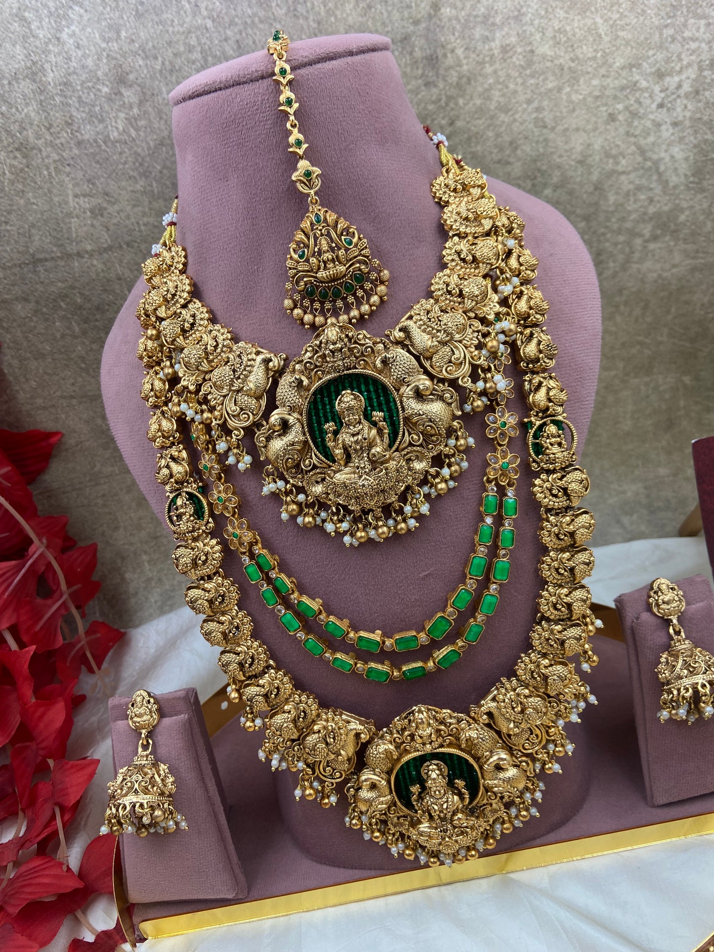 Semi bridal jewellery Sb874