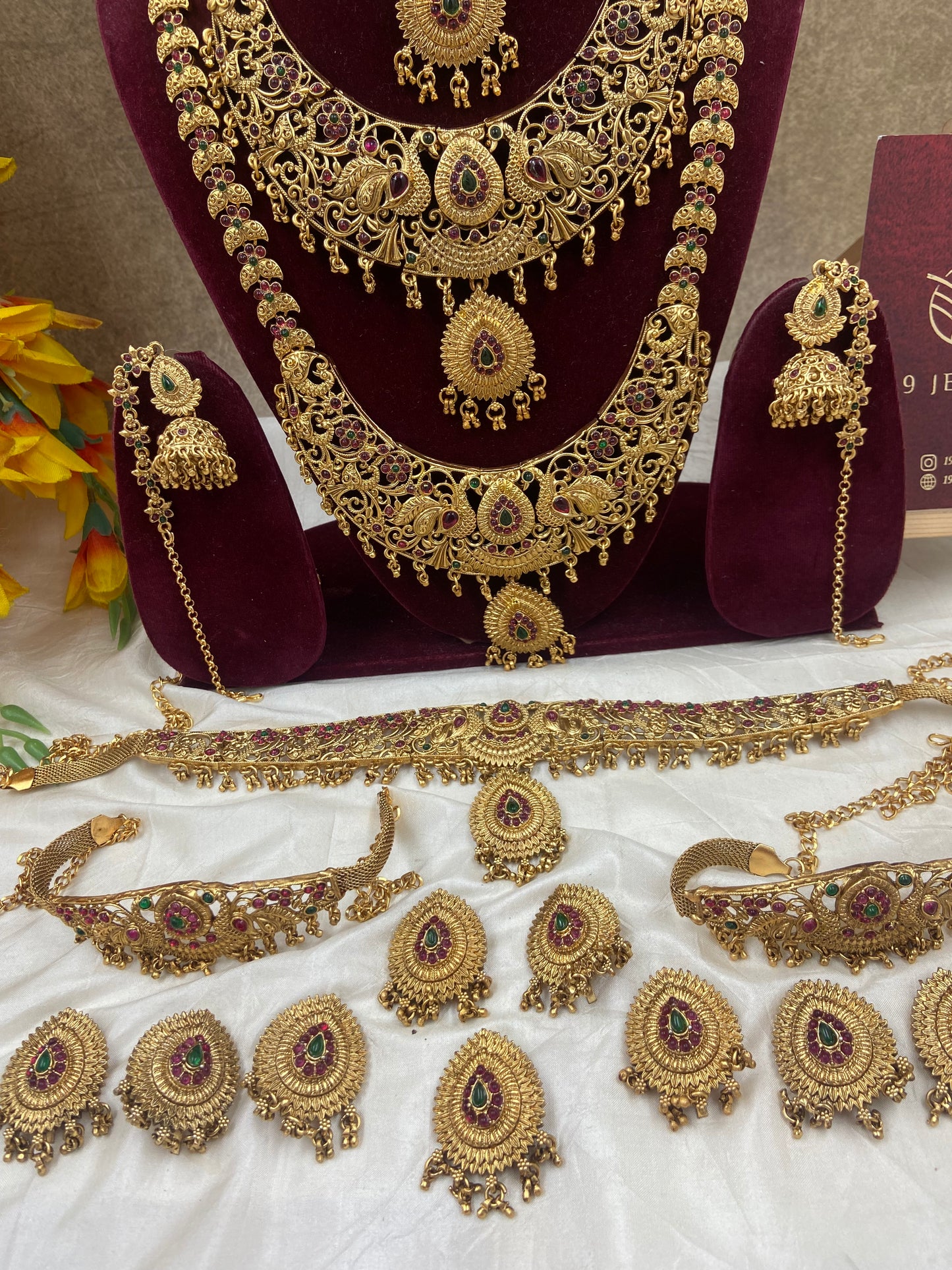 Non idol full bridal jewellery Br175