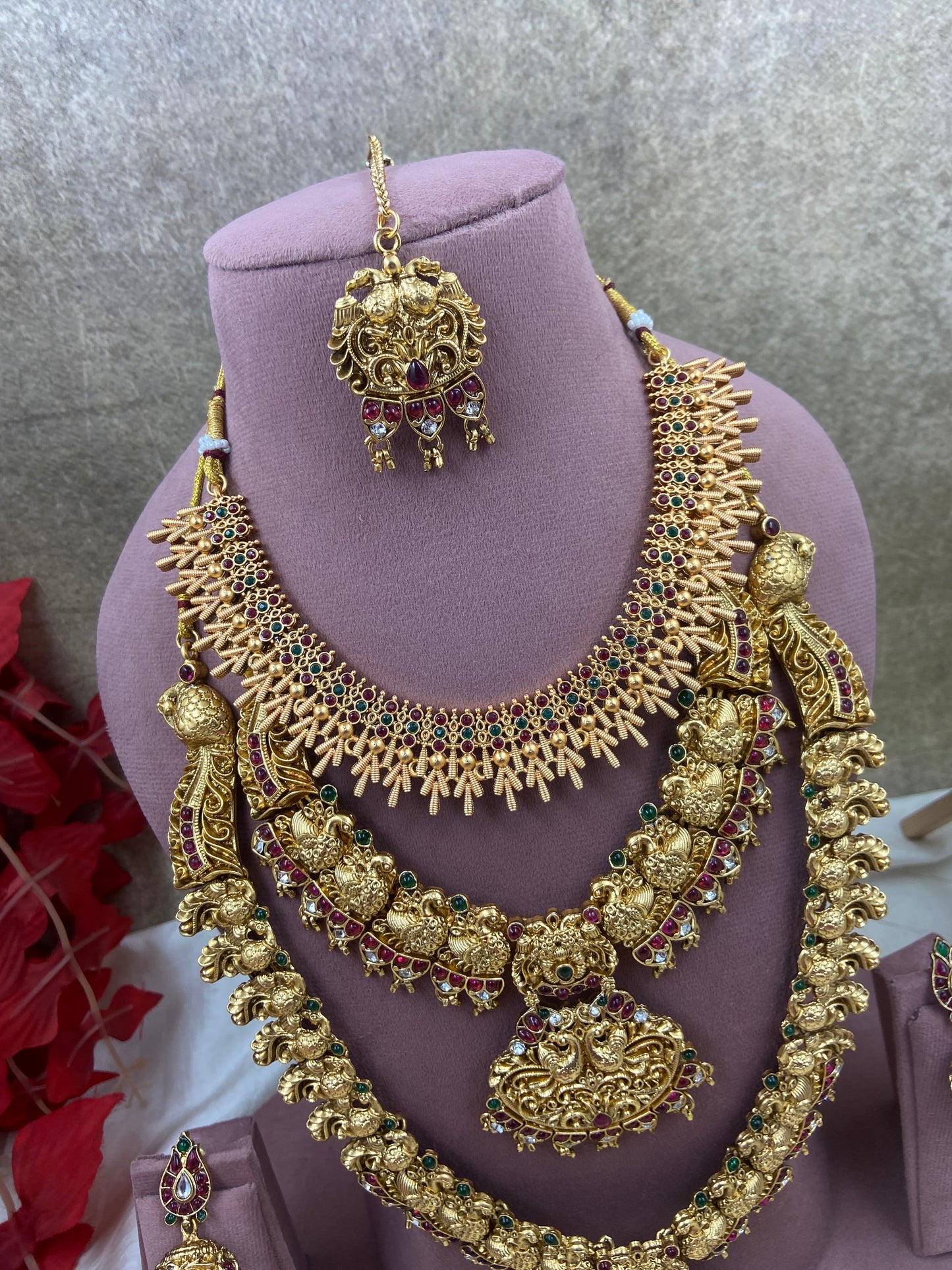 Non idol semi bridal jewellery Sb494