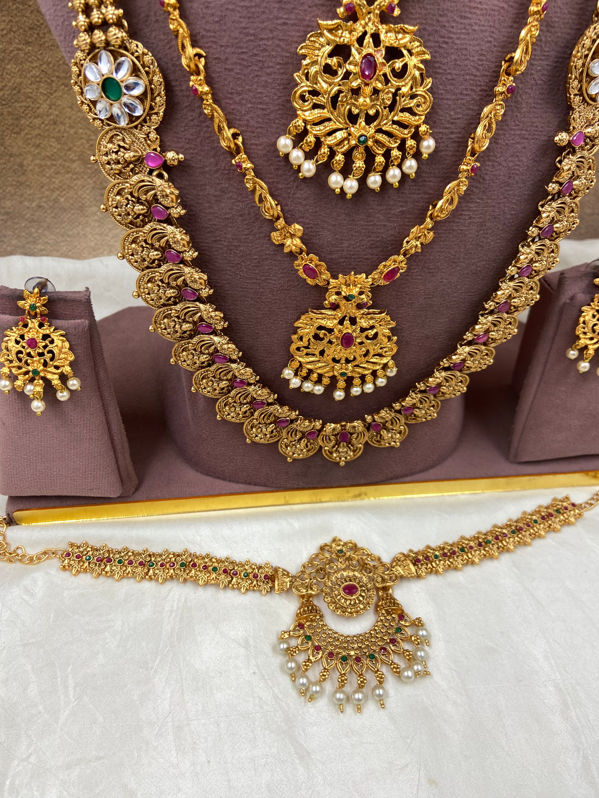 Semi bridal jewellery Sb821
