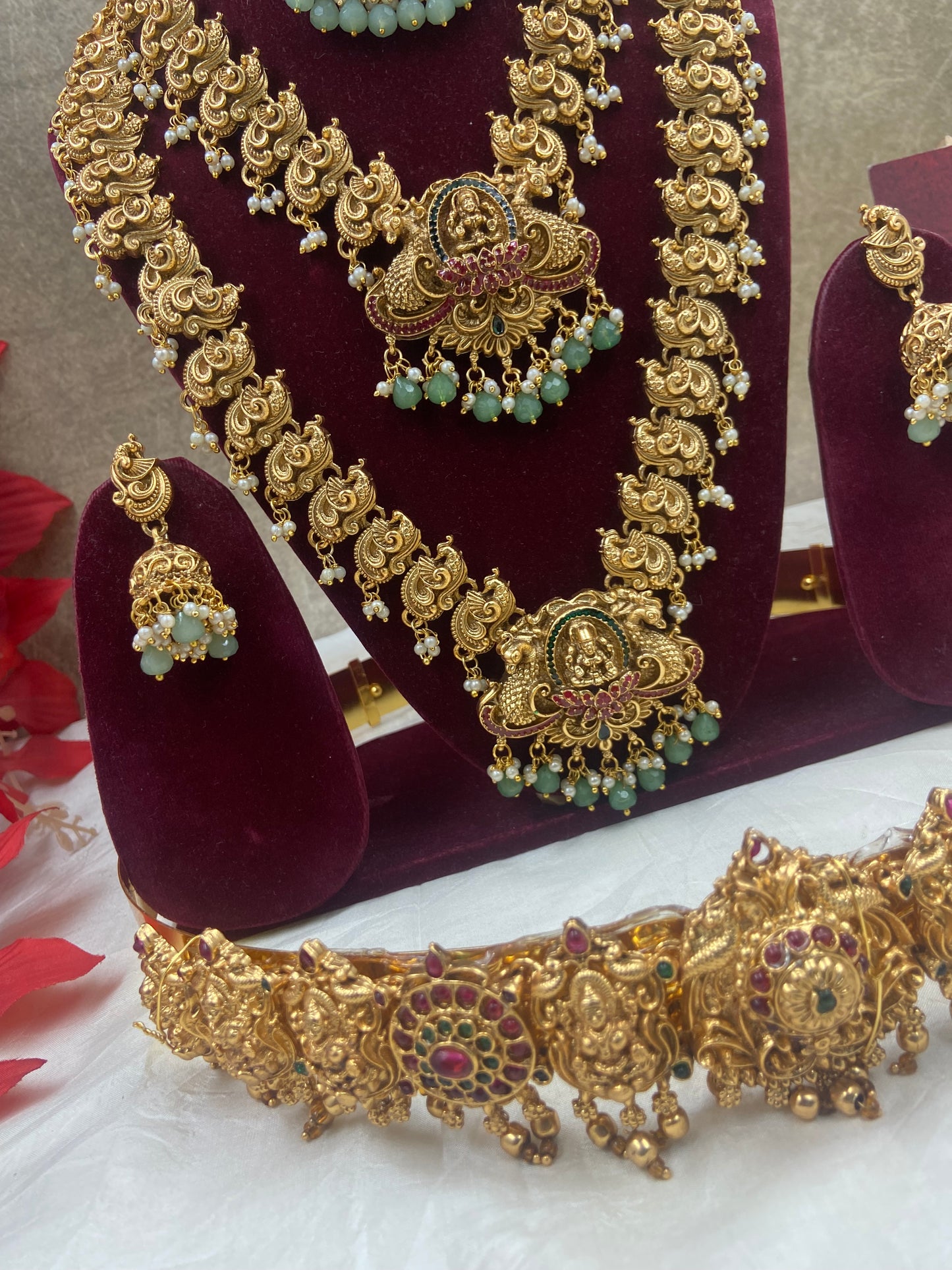 3d semi bridal jewellery Sb492