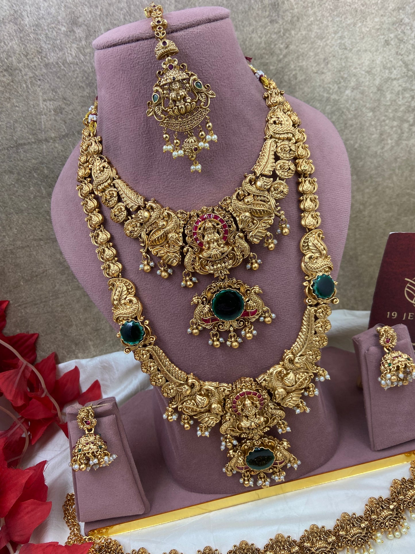 Semi bridal jewellery Sb566