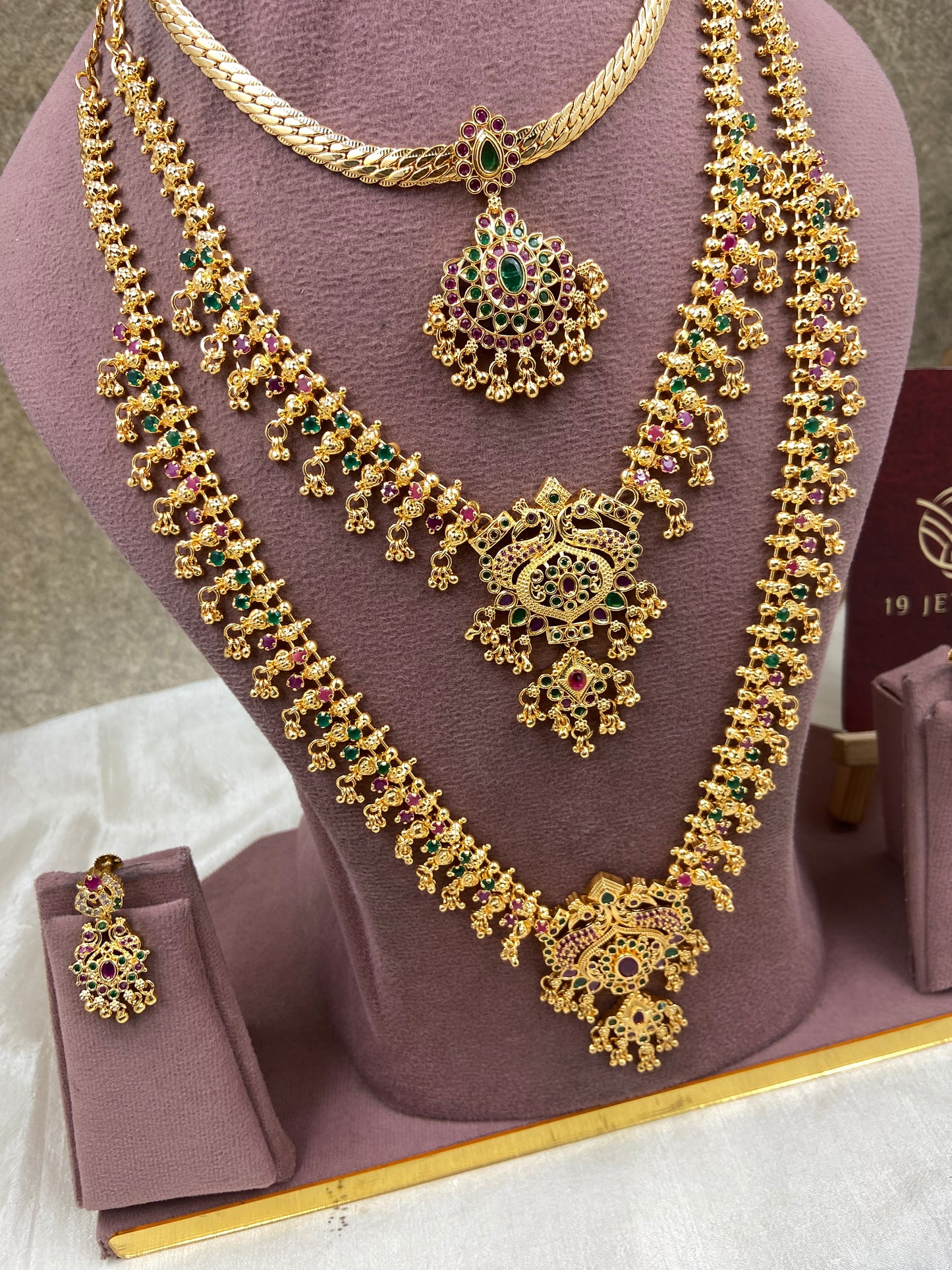 Gokd replica Semi bridal jewellery Sb700-G10-C2
