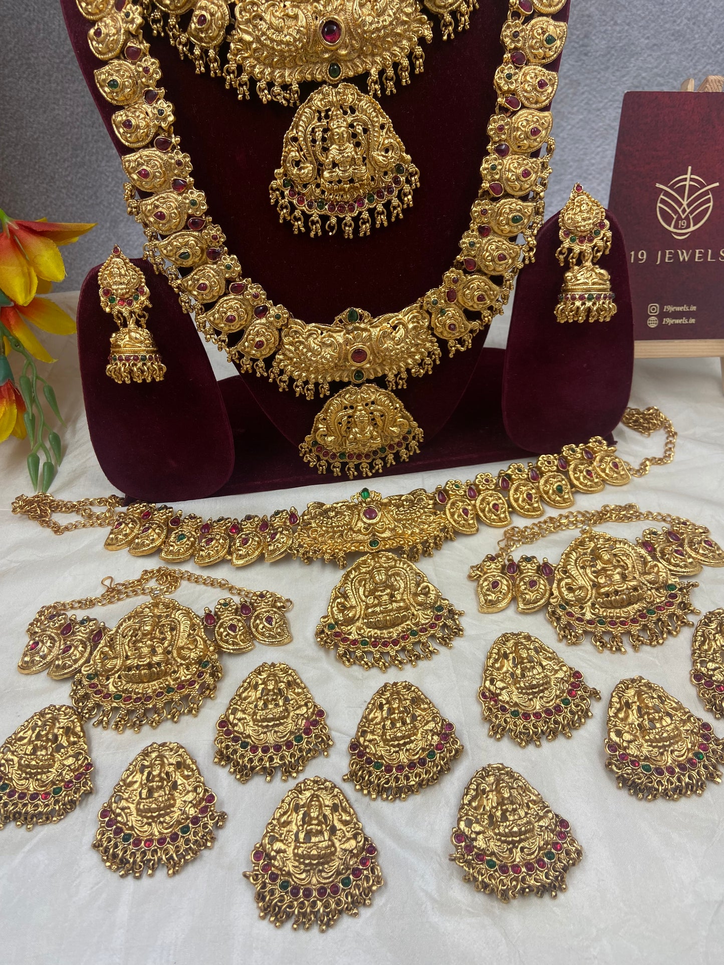 Lakshmi full bridal jewellery Br153