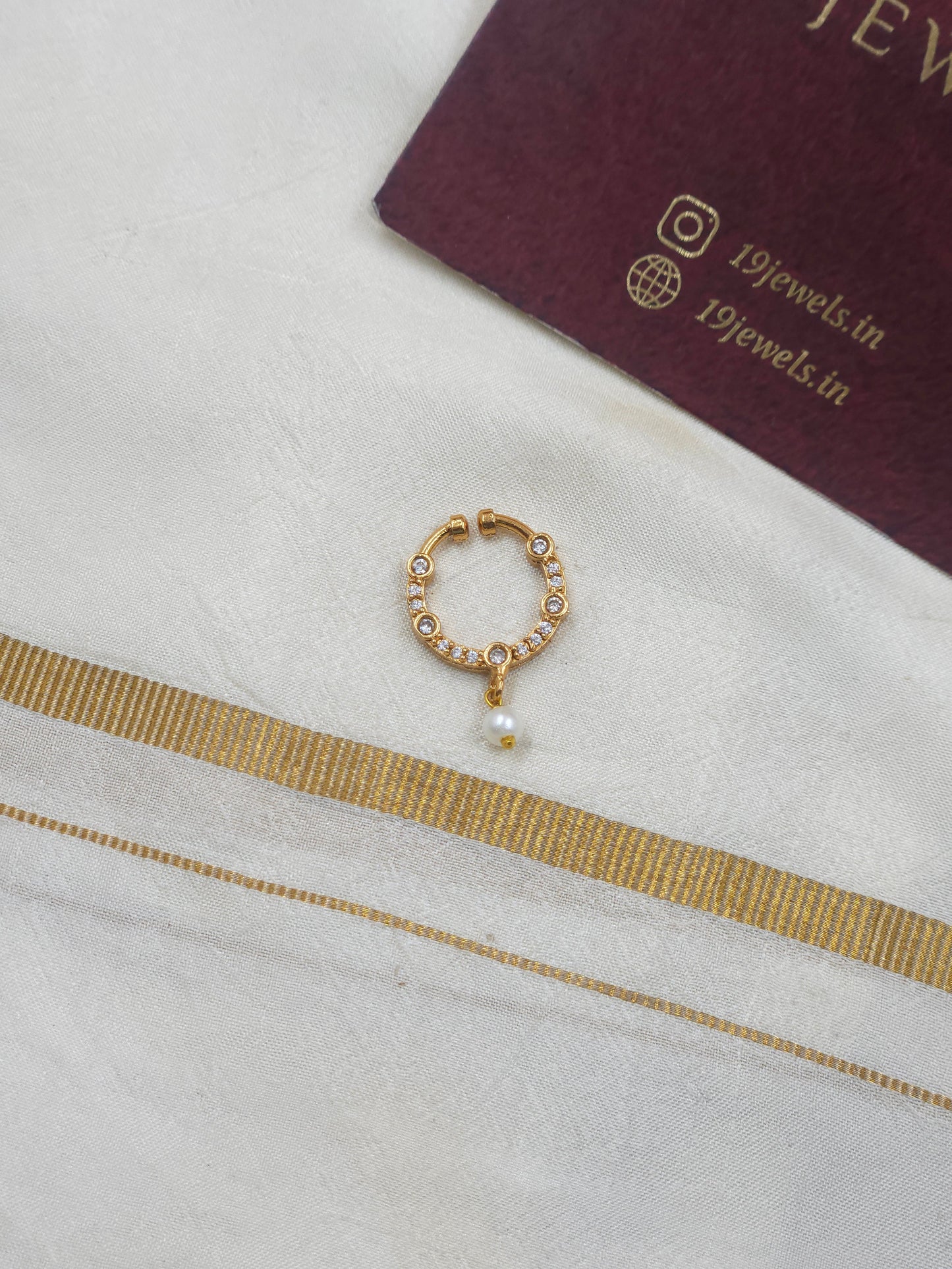 Nose pin / septum ring 533