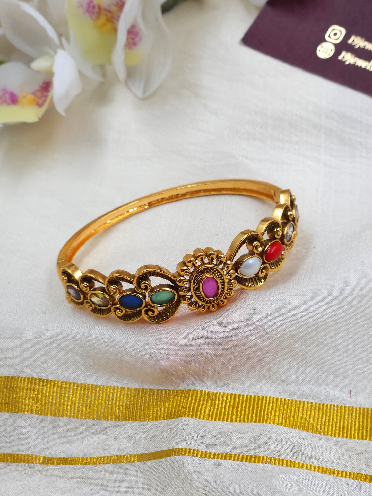 Navarathna bracelet kada Bn170