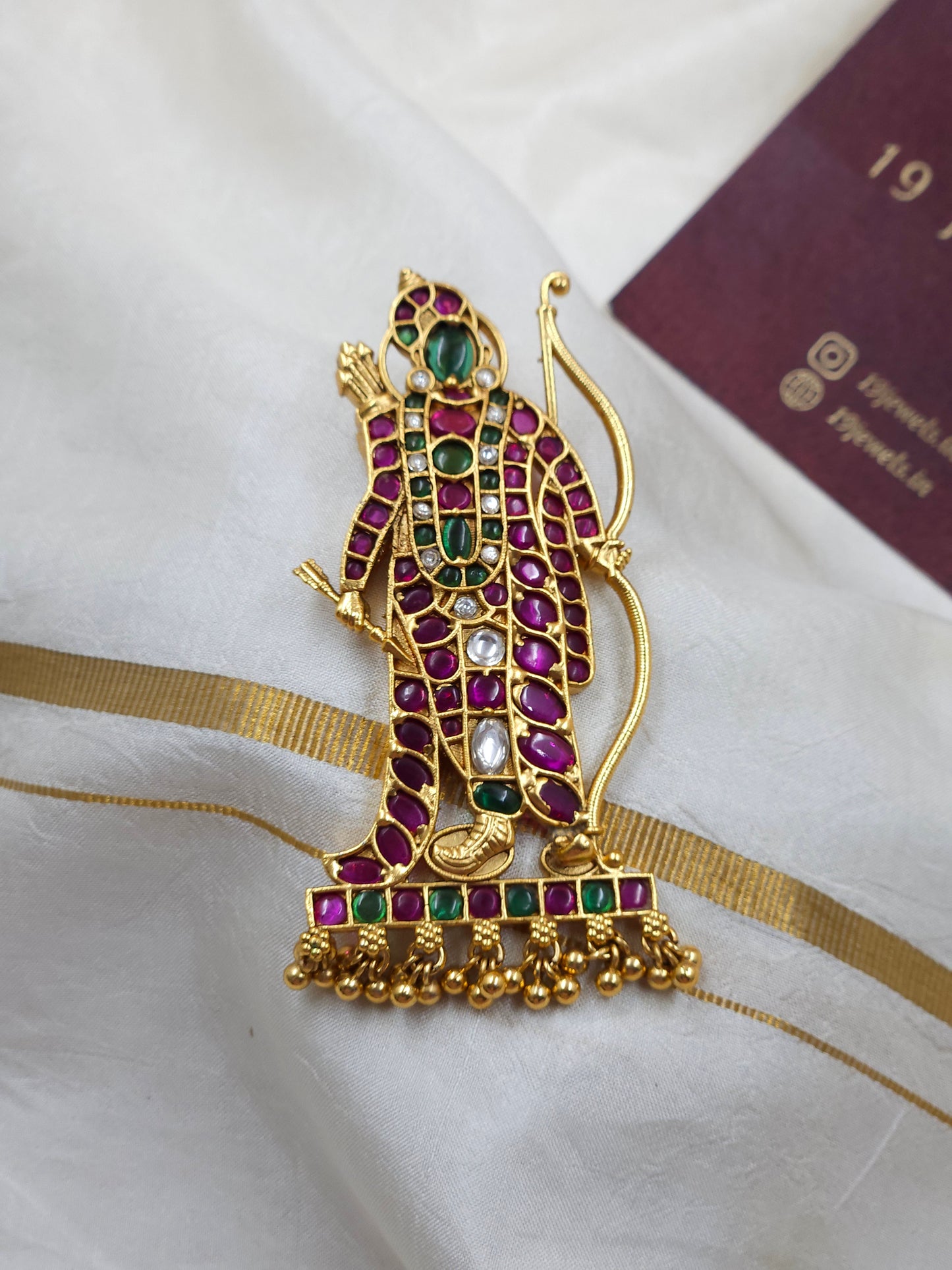 Shri ram pendant Necklace N1570