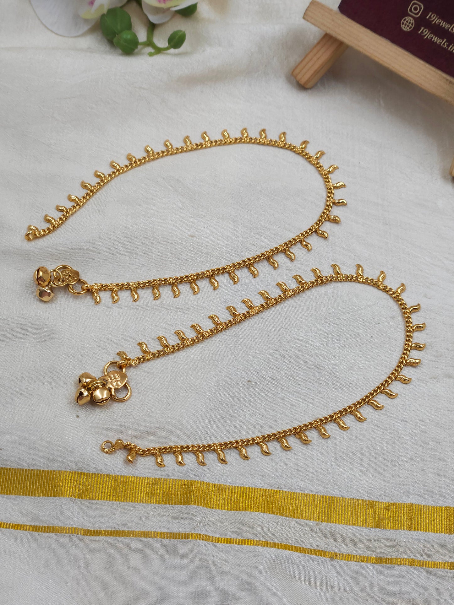 Gold alike Anklet An062