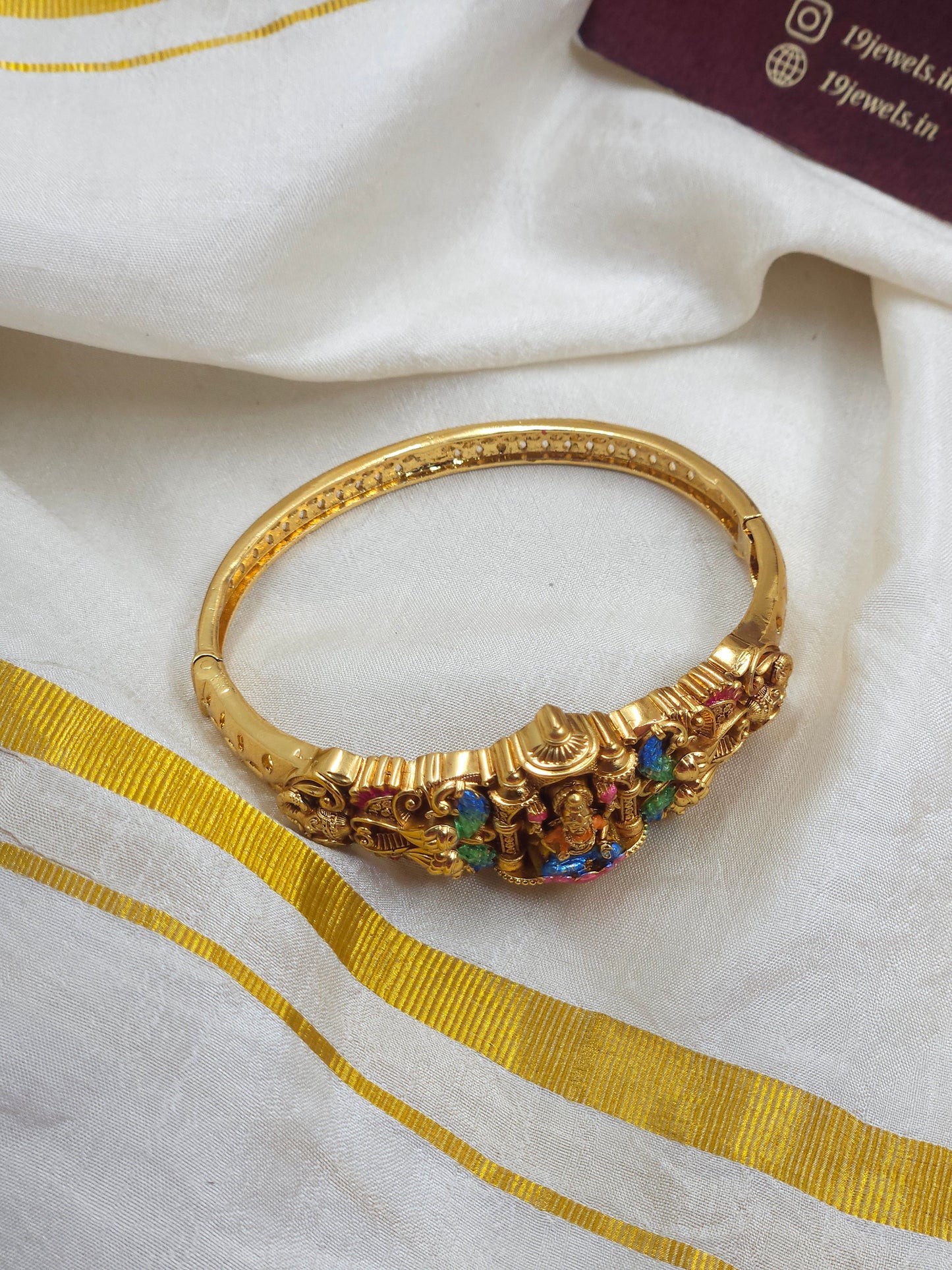 Meenakari kada Bracelet Bn204-I9