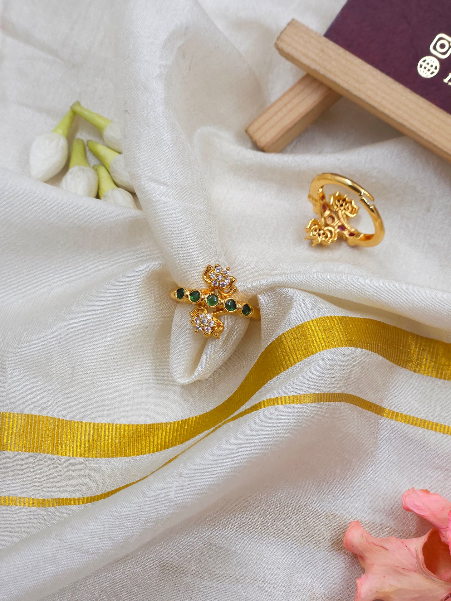 Gold alike Finger ring Fg047-J3