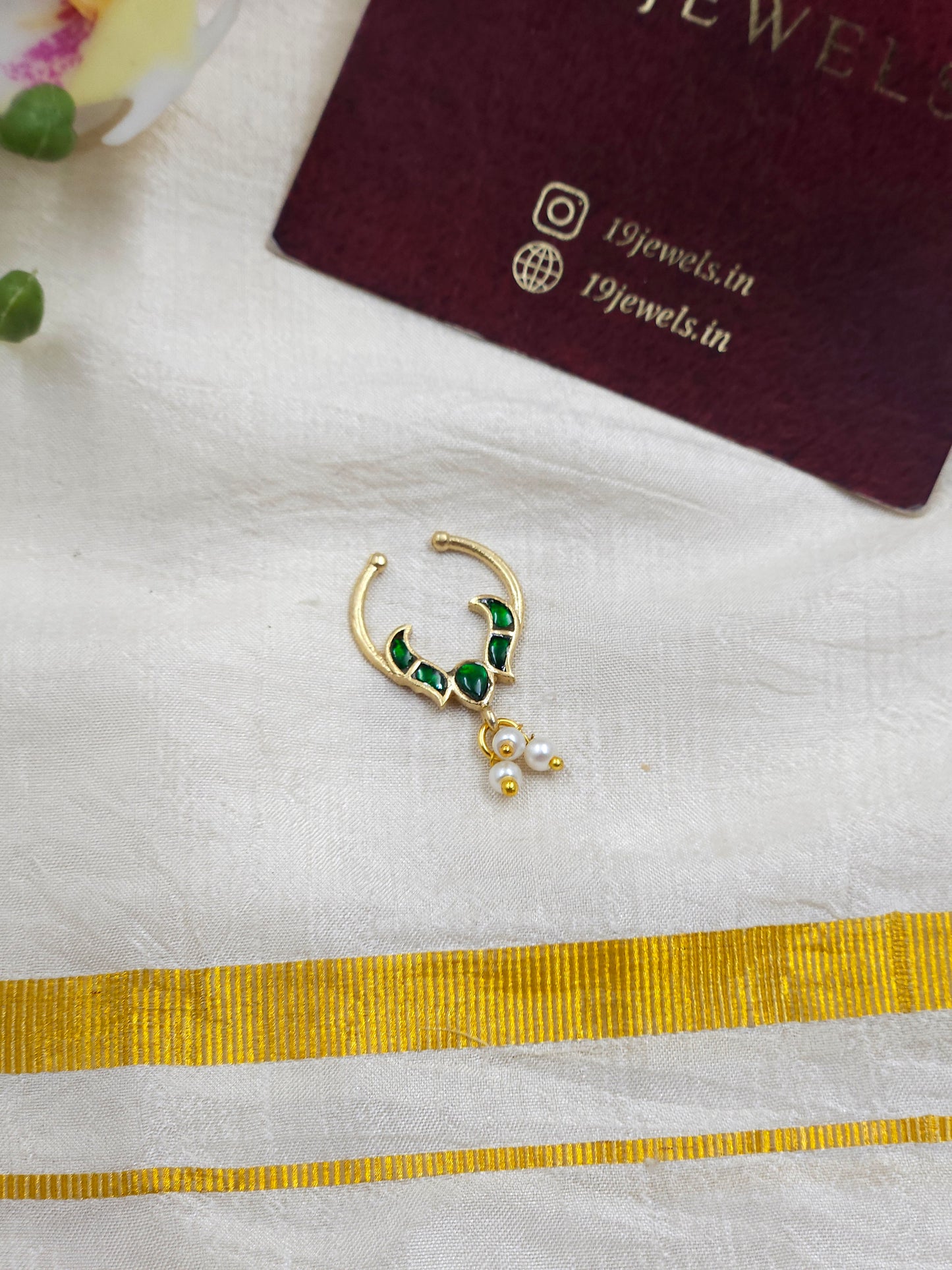 Jadau nath Nose pin 241