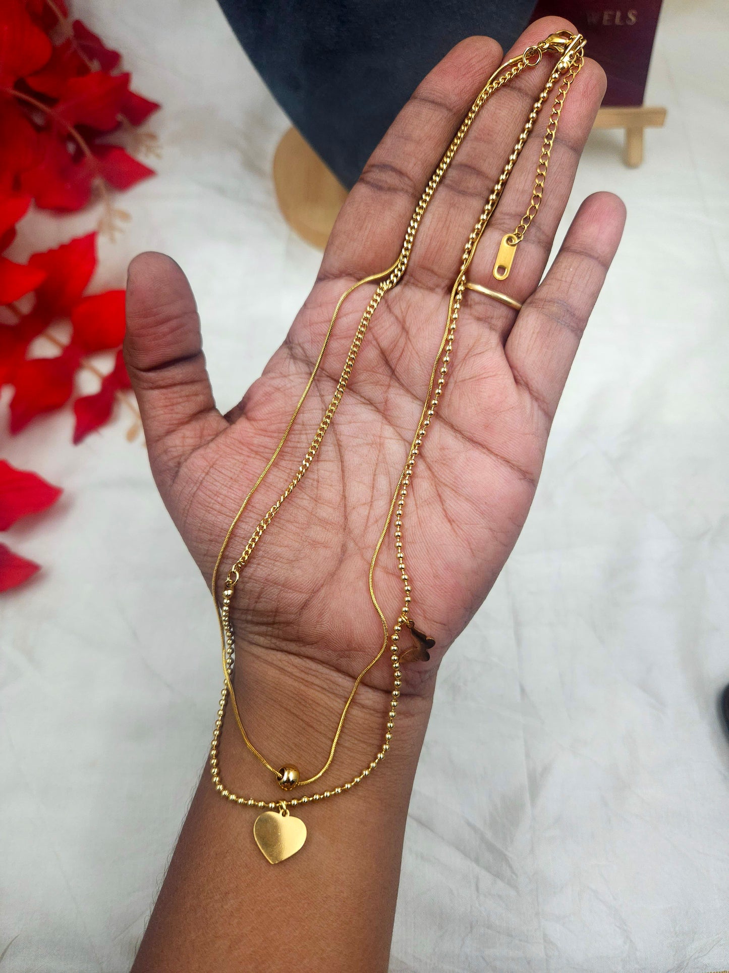 Anti tarnish 2 step chain N1010
