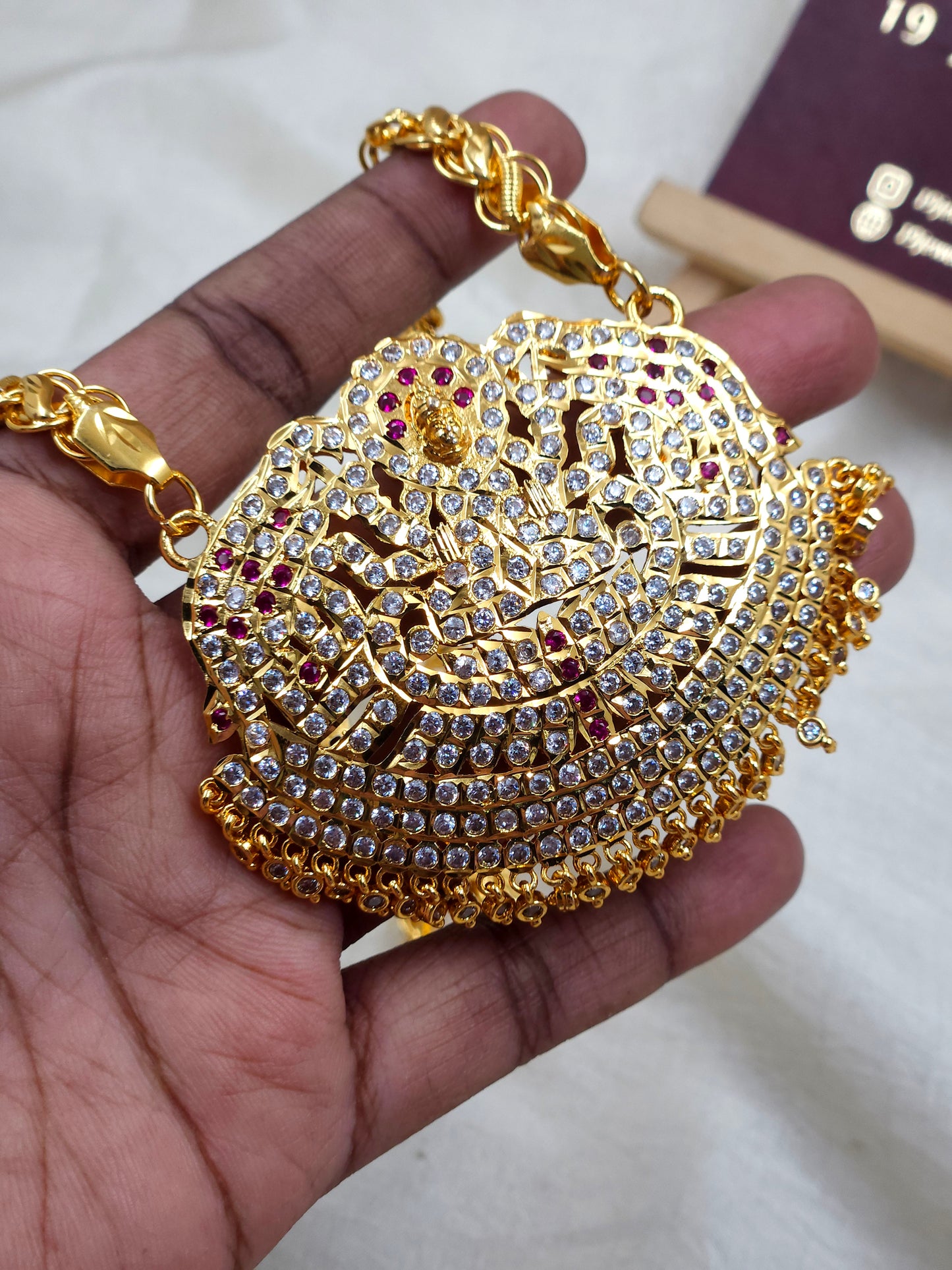 Lakshmi locket chain N1302-C1