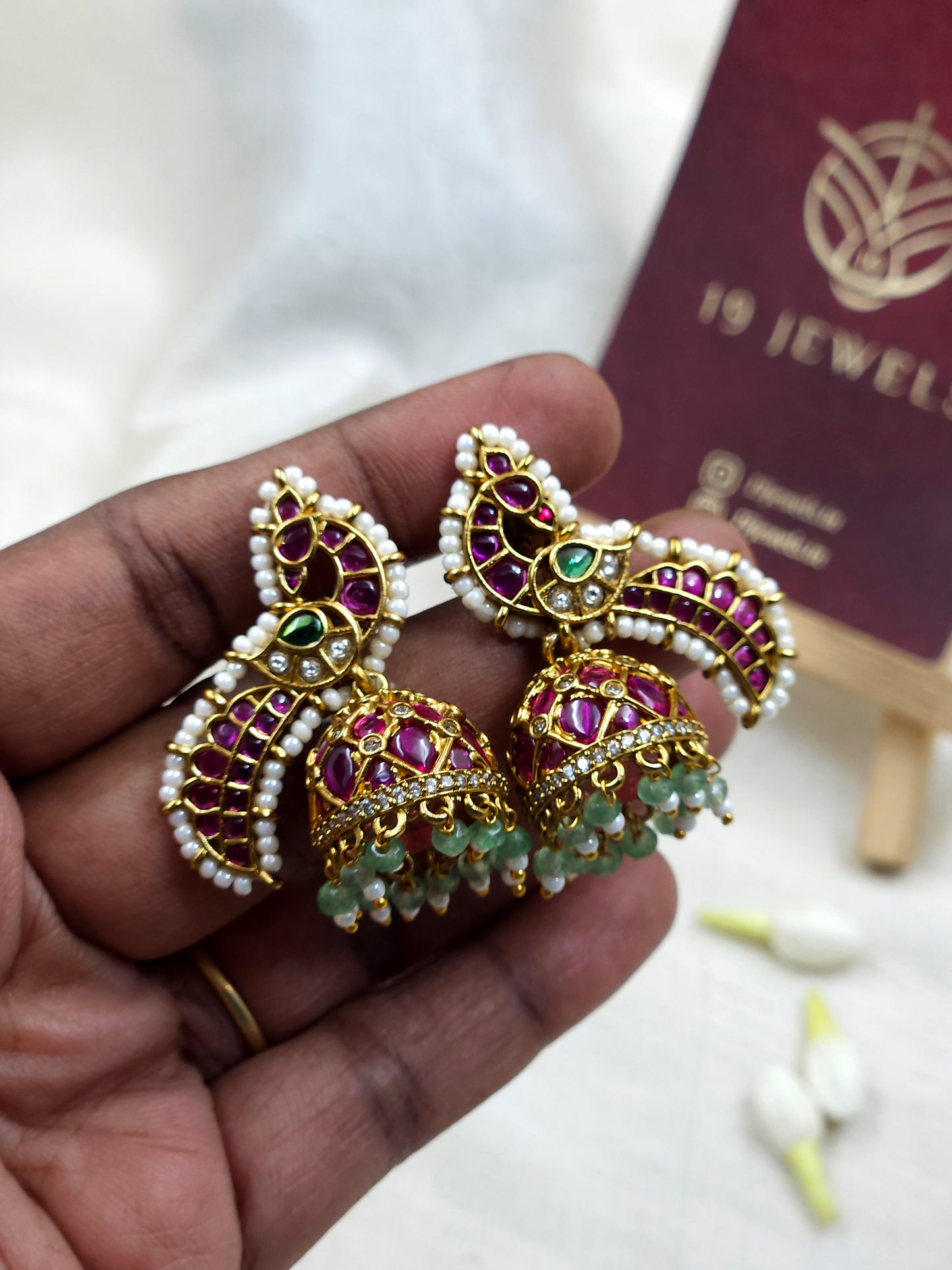 Premium peacock jumka Jm281