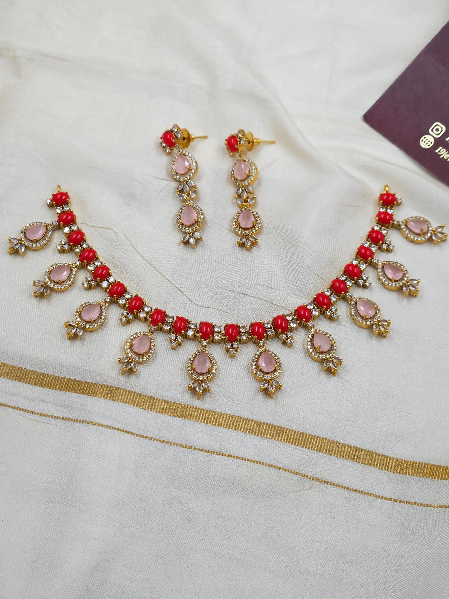 Coral Necklace N1540-B18