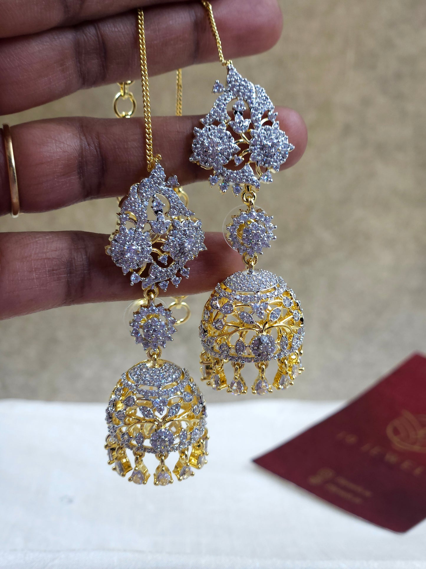 Actress Kushboo inspired gj Jumka Jm343-F20